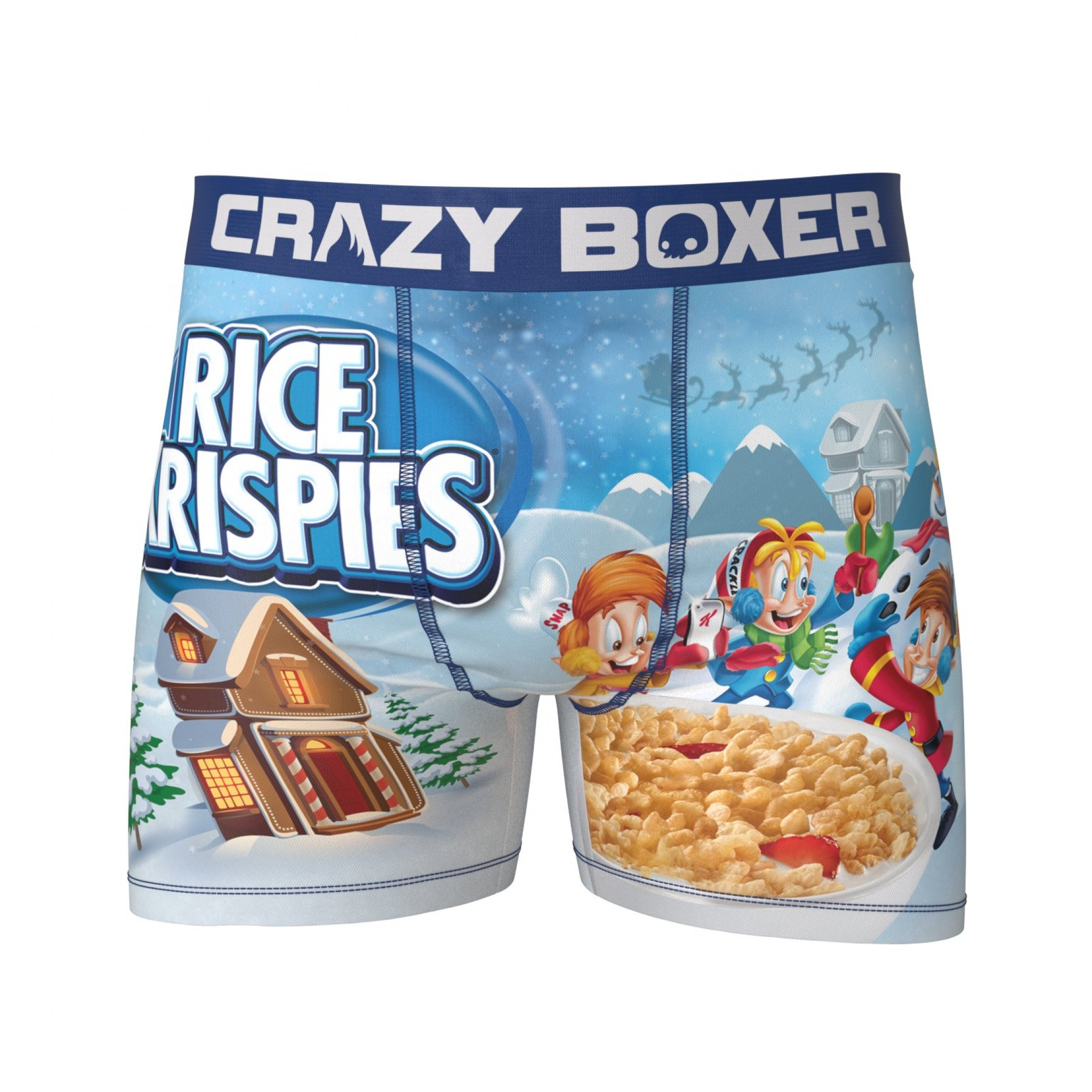 Kellogg's Corn Flakes Cereal Box Style Swag Boxer Briefs-XLarge (40-42)