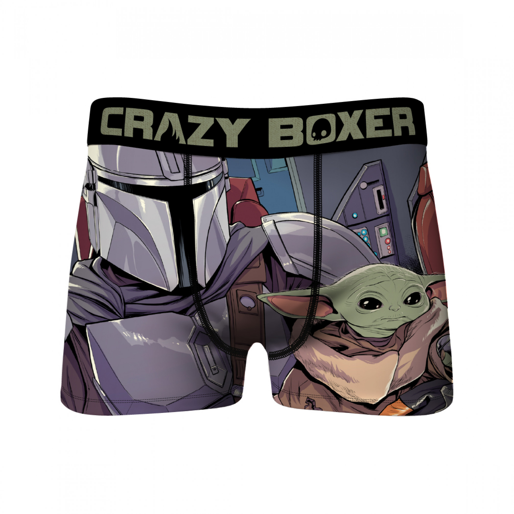 Star Wars The Mandalorian Carrying The Child Crazy Boxer Briefs