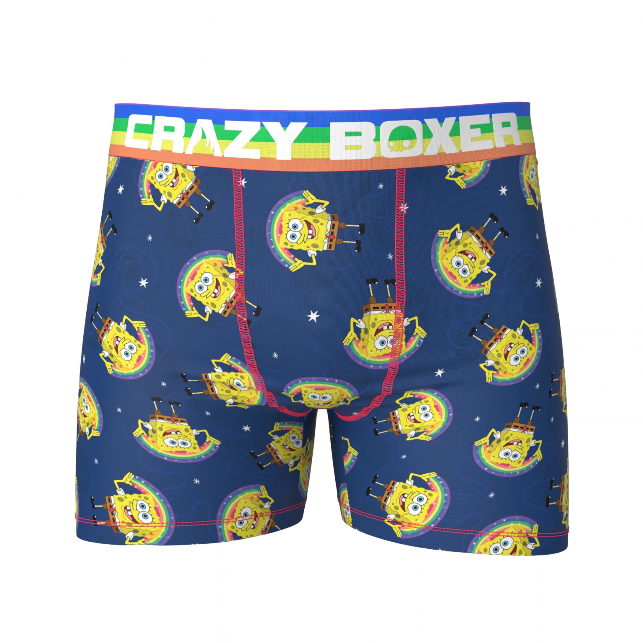 SpongeBob SquarePants Imagination On Men's Boxer Briefs Shorts