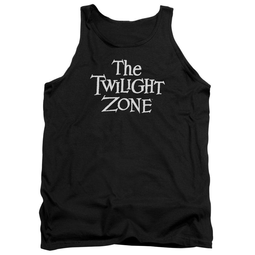 Twilight Zone Logo Black Tank Top