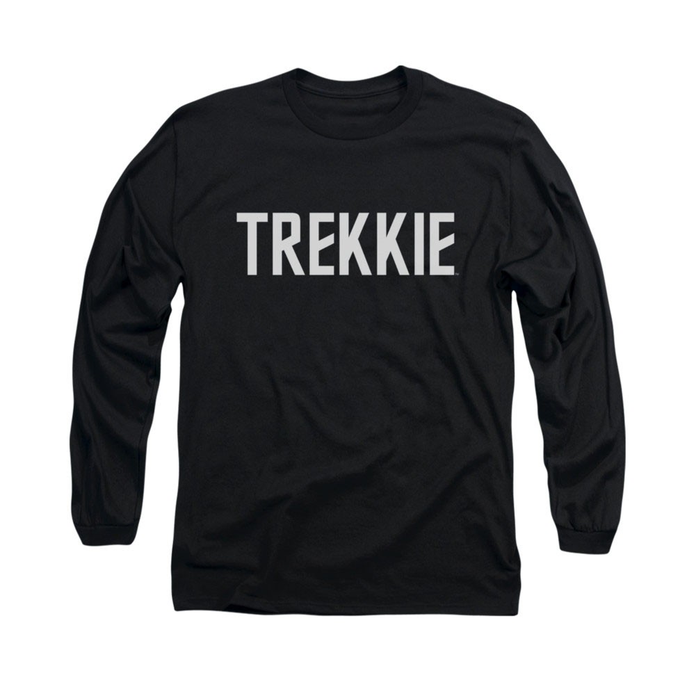 Star Trek Trekkie Black Long Sleeve T-Shirt