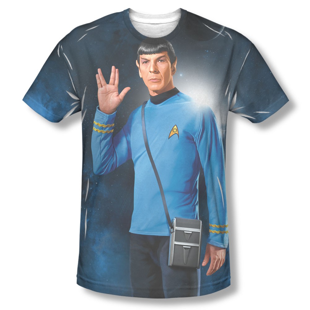Star Trek Spock Live Long Sublimation T-Shirt