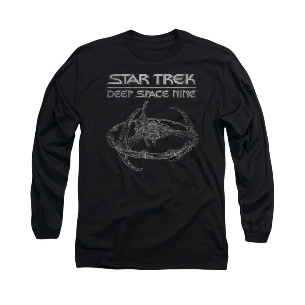 Star Trek Deep Space Nine Black Long Sleeve T-Shirt