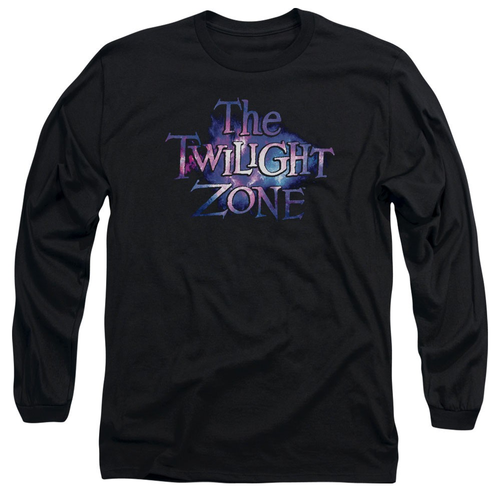 Twilight Zone Twilight Galaxy Black Long Sleeve T-Shirt