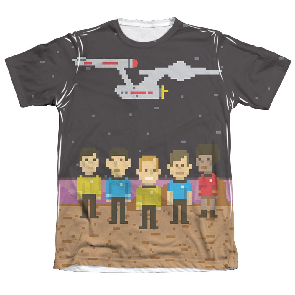 Star Trek Pixel Crew Sublimation T-Shirt