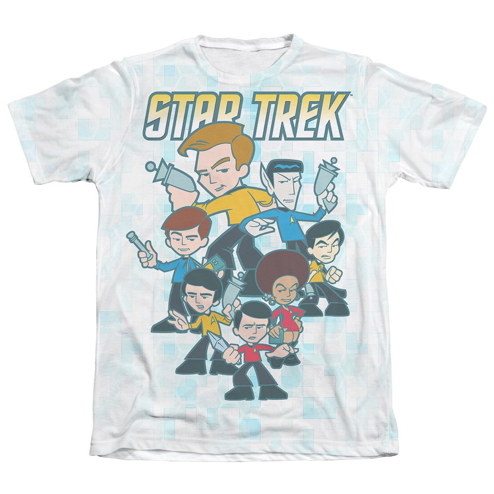 Star Trek Quogs Crew Sublimation T-Shirt