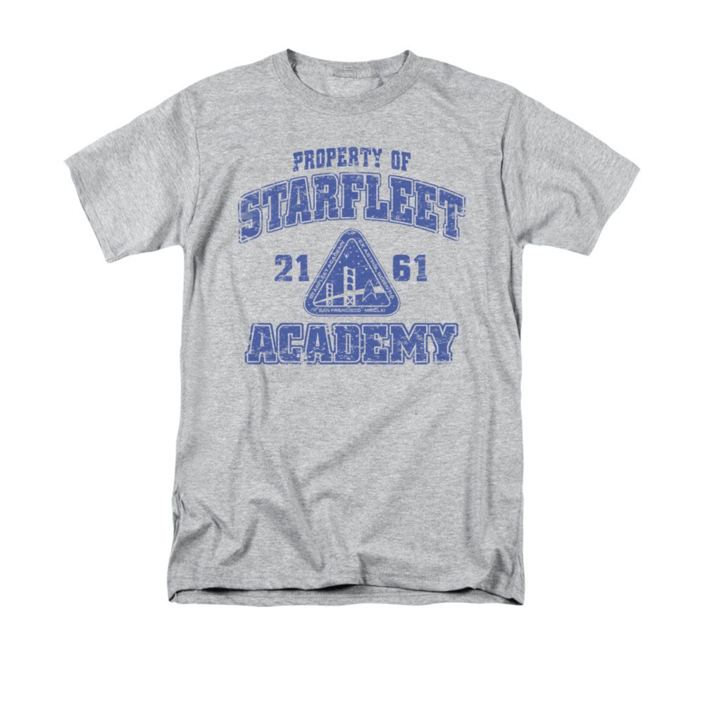 Star Trek Starfleet Academy Old School Gray T-Shirt