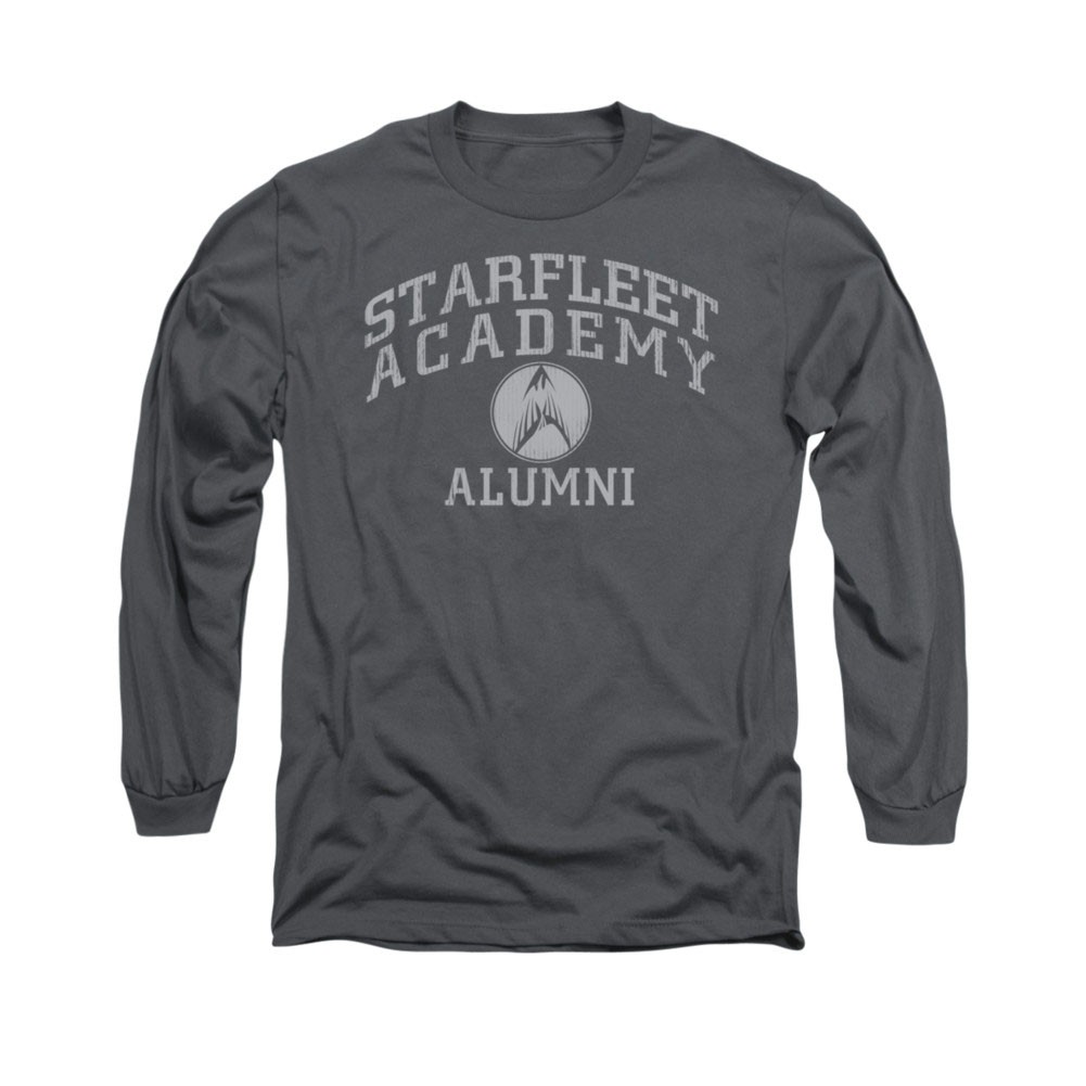 Star Trek Academy Alumni Gray Long Sleeve T-Shirt