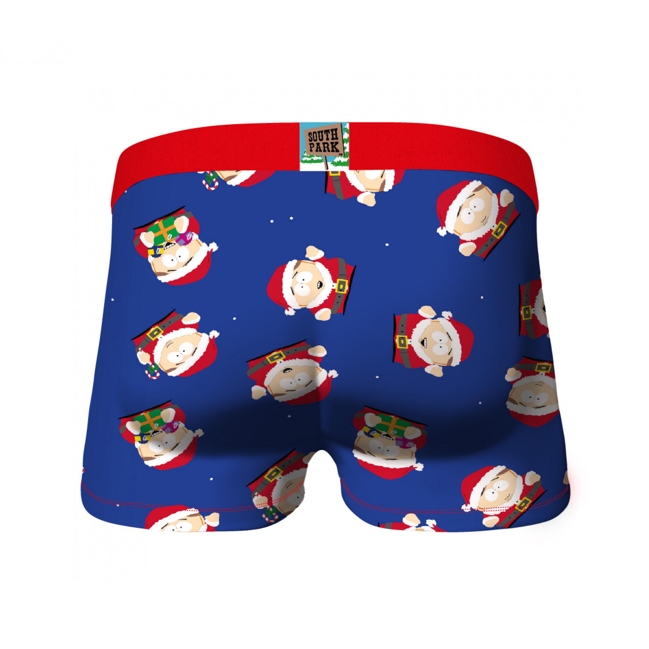 South Park Cartman Santa All Over Print Men's Underwear Boxer Briefs