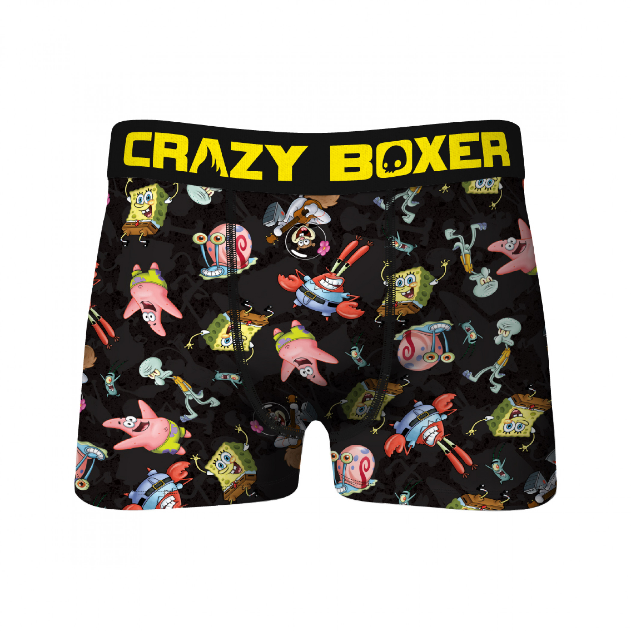 Crazy Boxers SpongeBob SquarePants Characters All Over Boxer Briefs