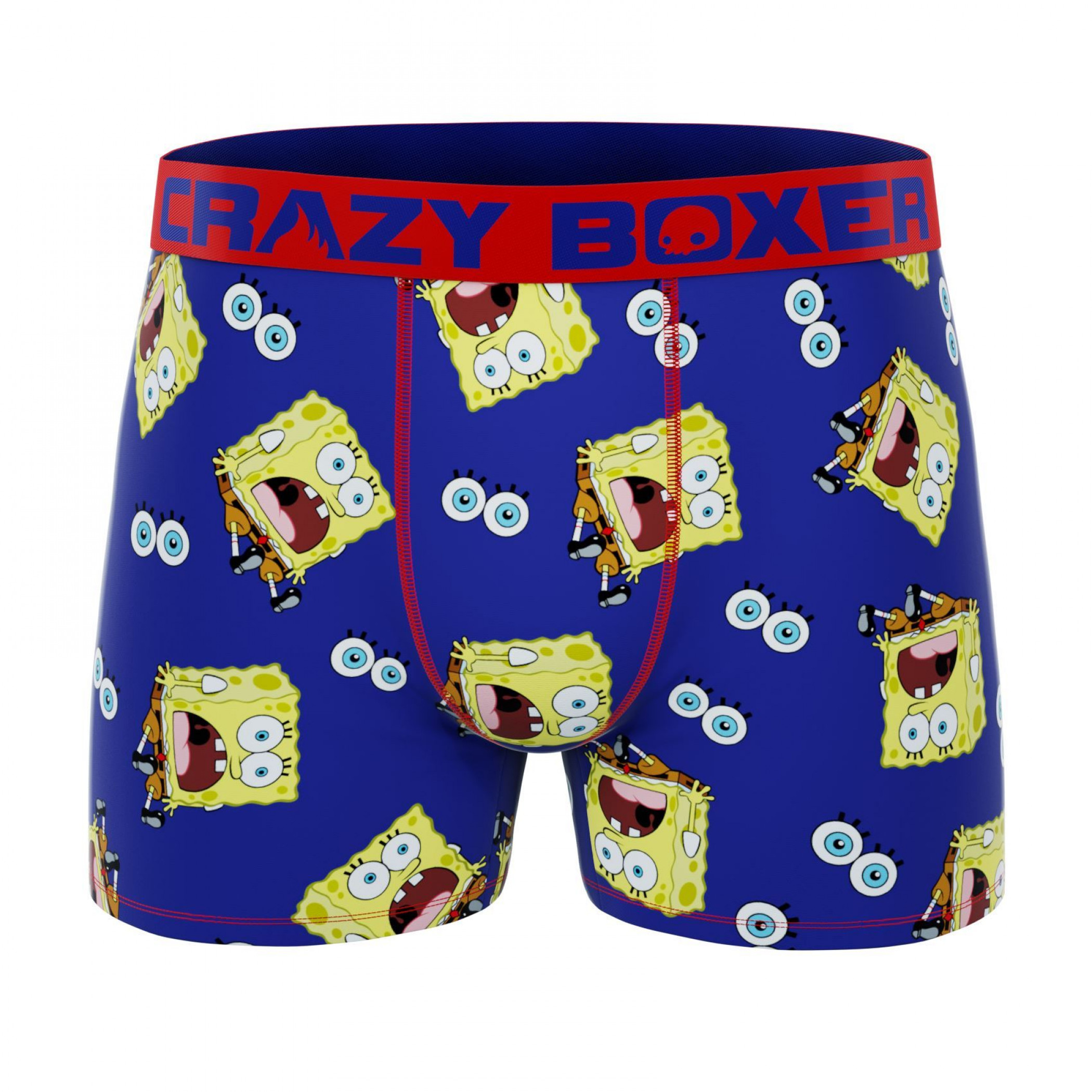 Crazy Boxers SpongeBob SquarePants Shocked Men's Boxer Briefs