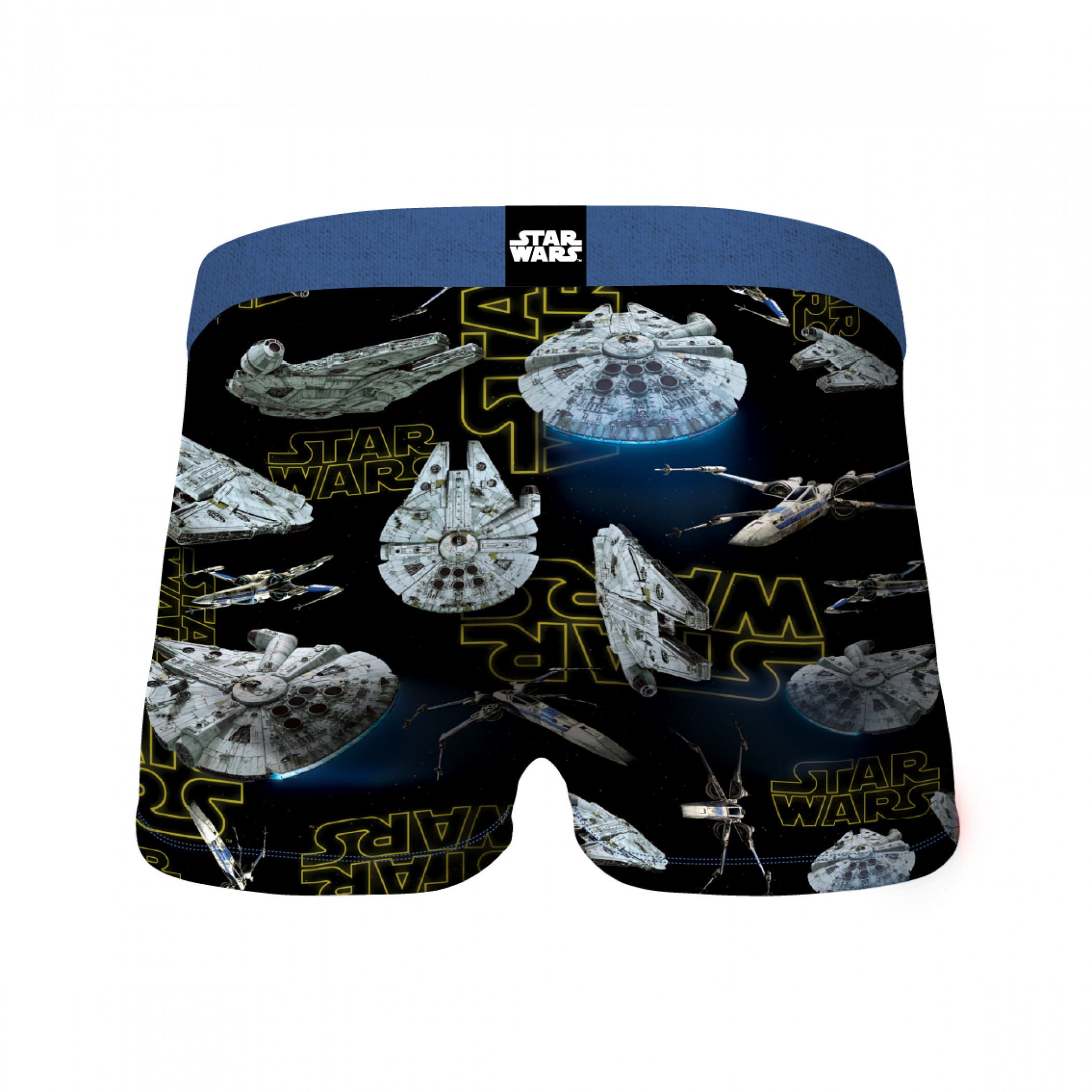 Star Wars Darth Vader and Millennium Falcon 2-Pack of Men's Crazy Boxer Briefs