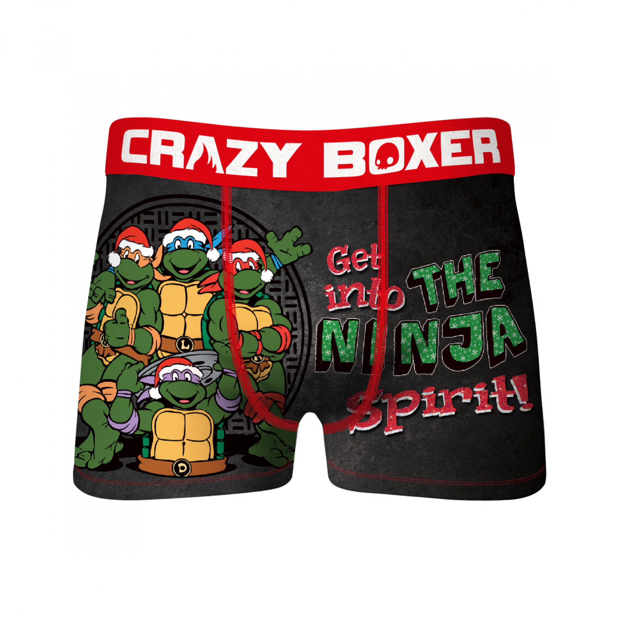 Teenage Mutant Ninja Turtles Holiday Spirit Crazy Boxer Briefs