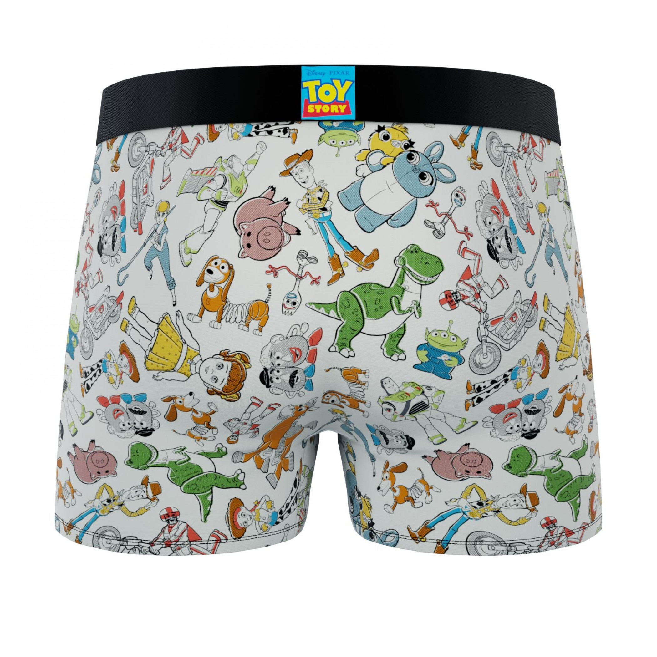 Crazy Boxer Toy Story Characters Collage Boxer Briefs