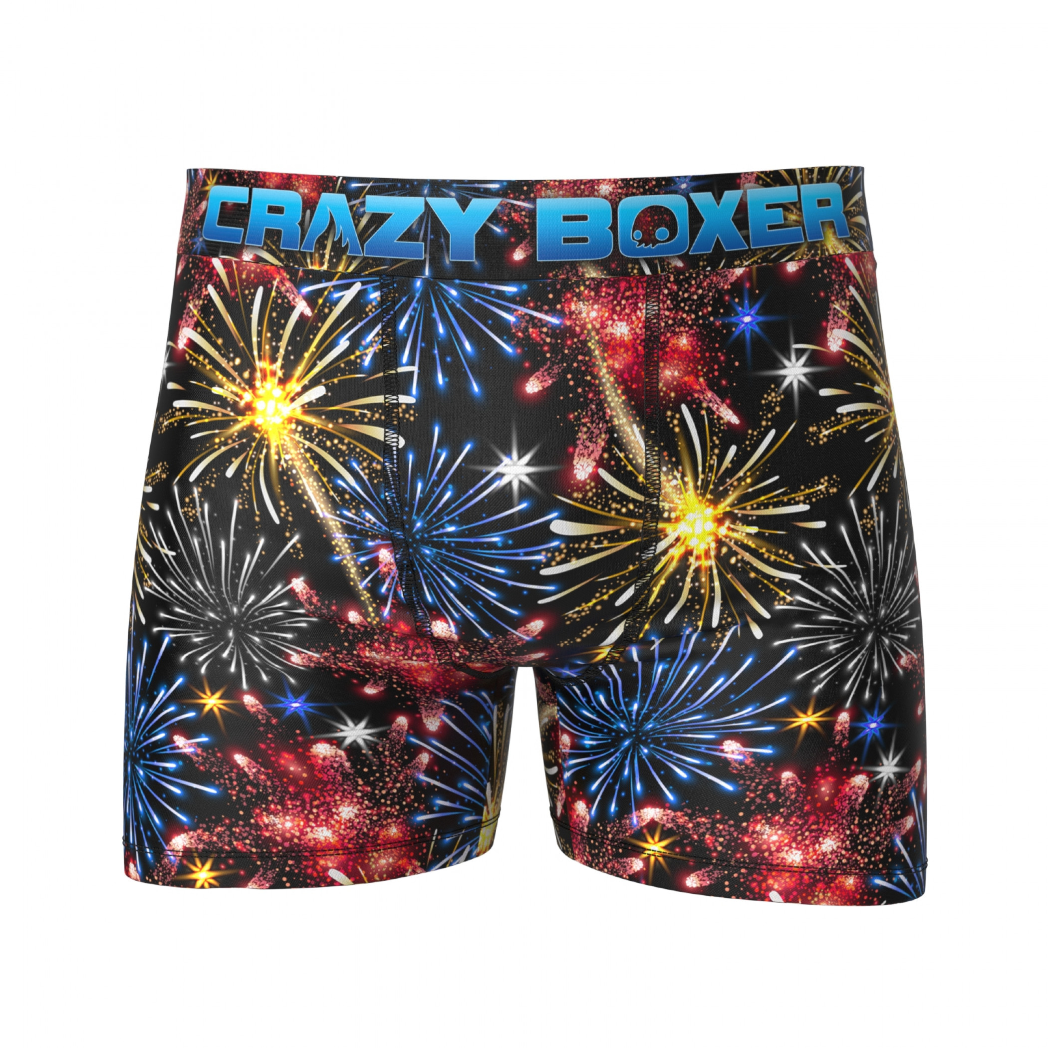 'Merica Fireworks Men's Boxer Briefs Shorts