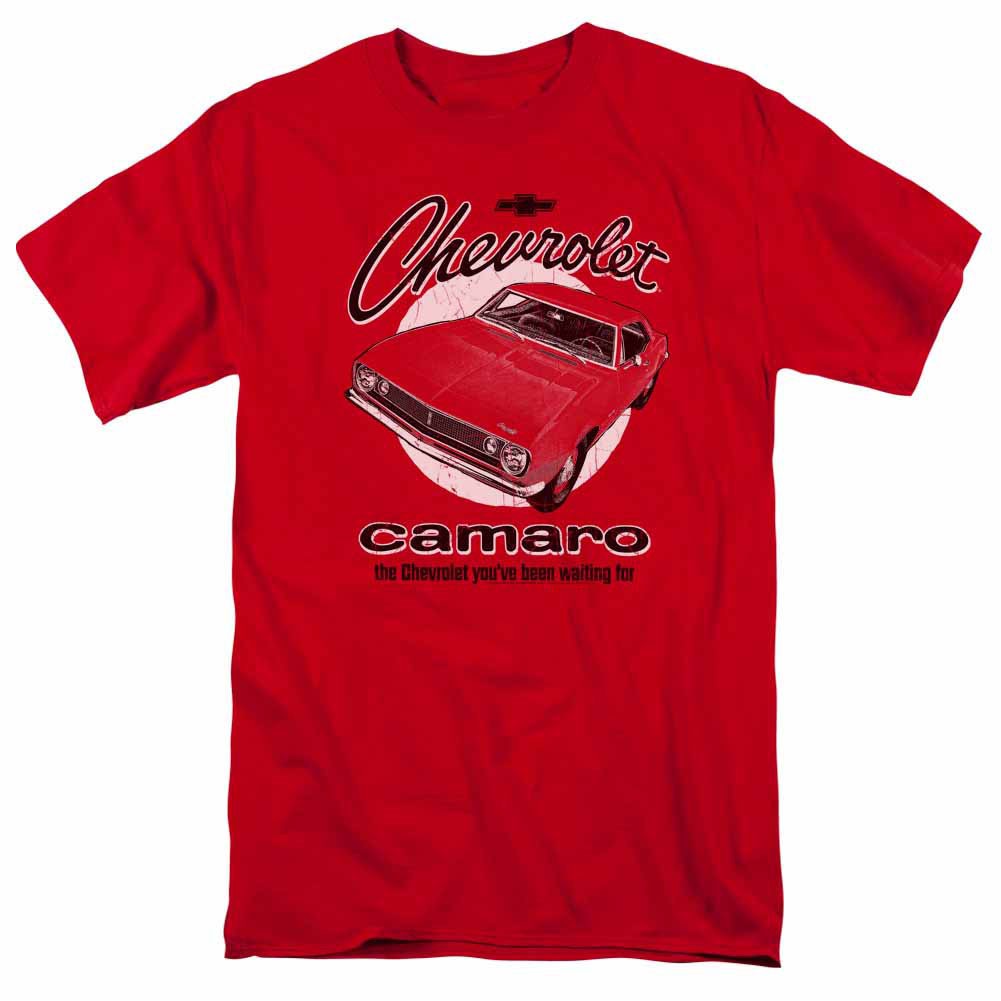 Chevy Retro Camaro Red T-Shirt
