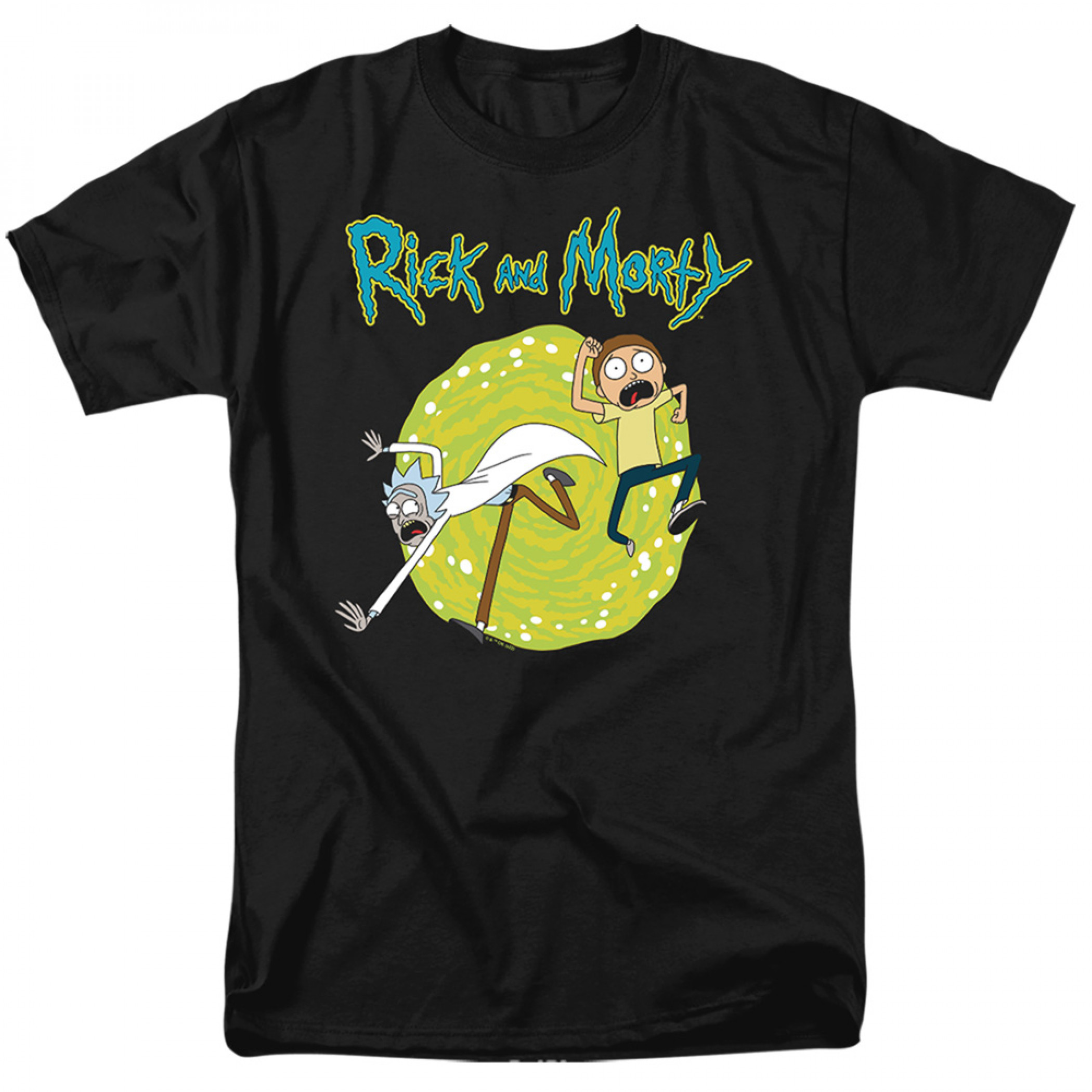 Rick And Morty Through The Portal T-Shirt