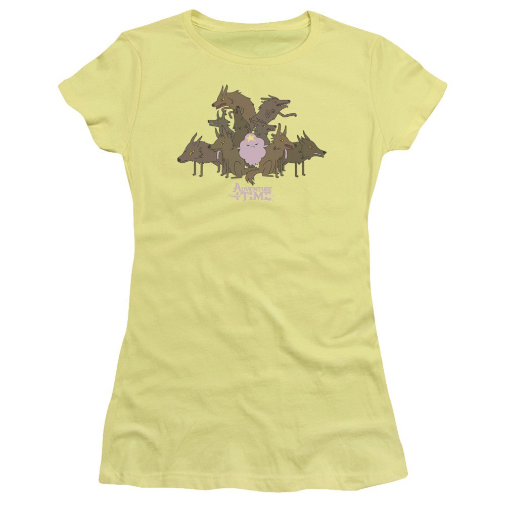 Adventure Time Lumpy and Wolves Womens Tshirt
