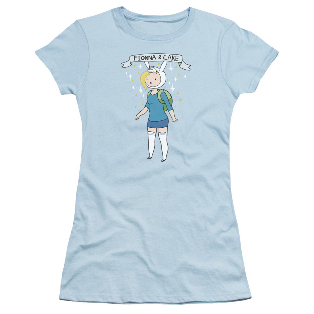Adventure Time Fionna and Cake Womens Tshirt