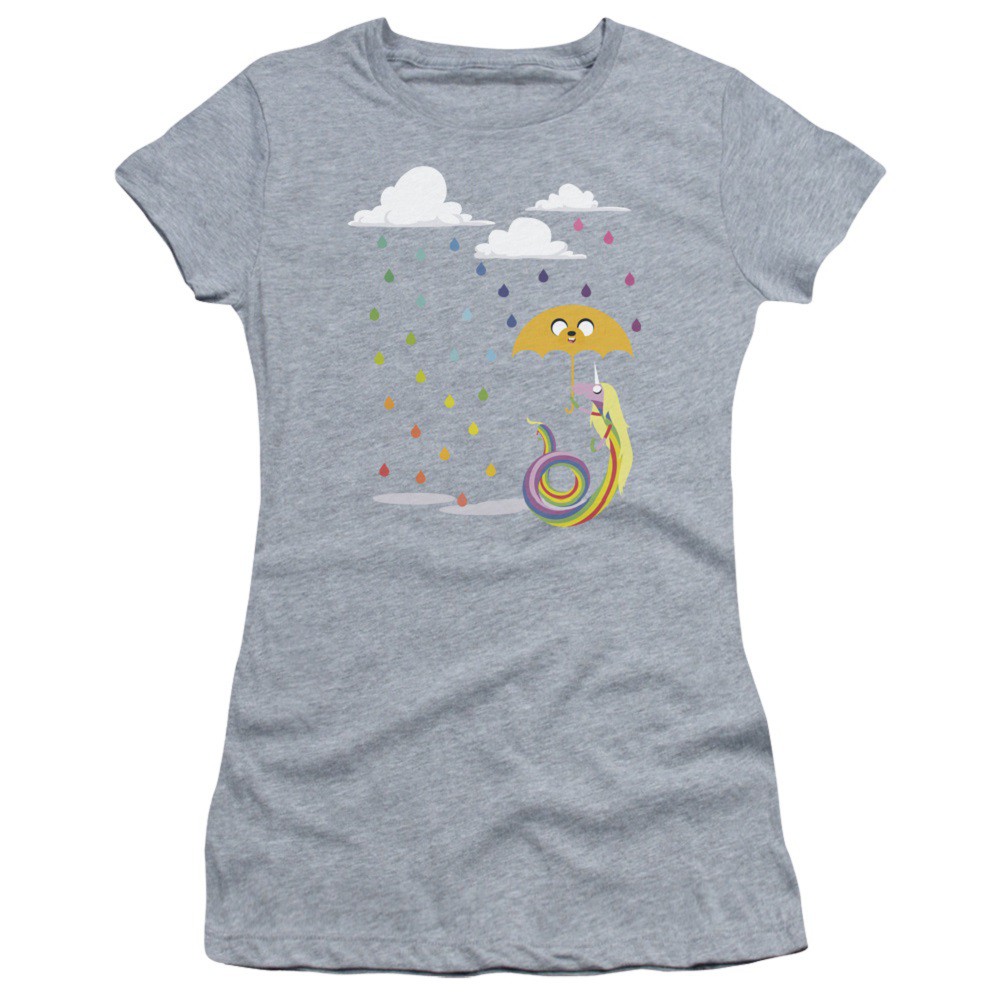 Adventure Time Lady In The Rain Womens Tshirt