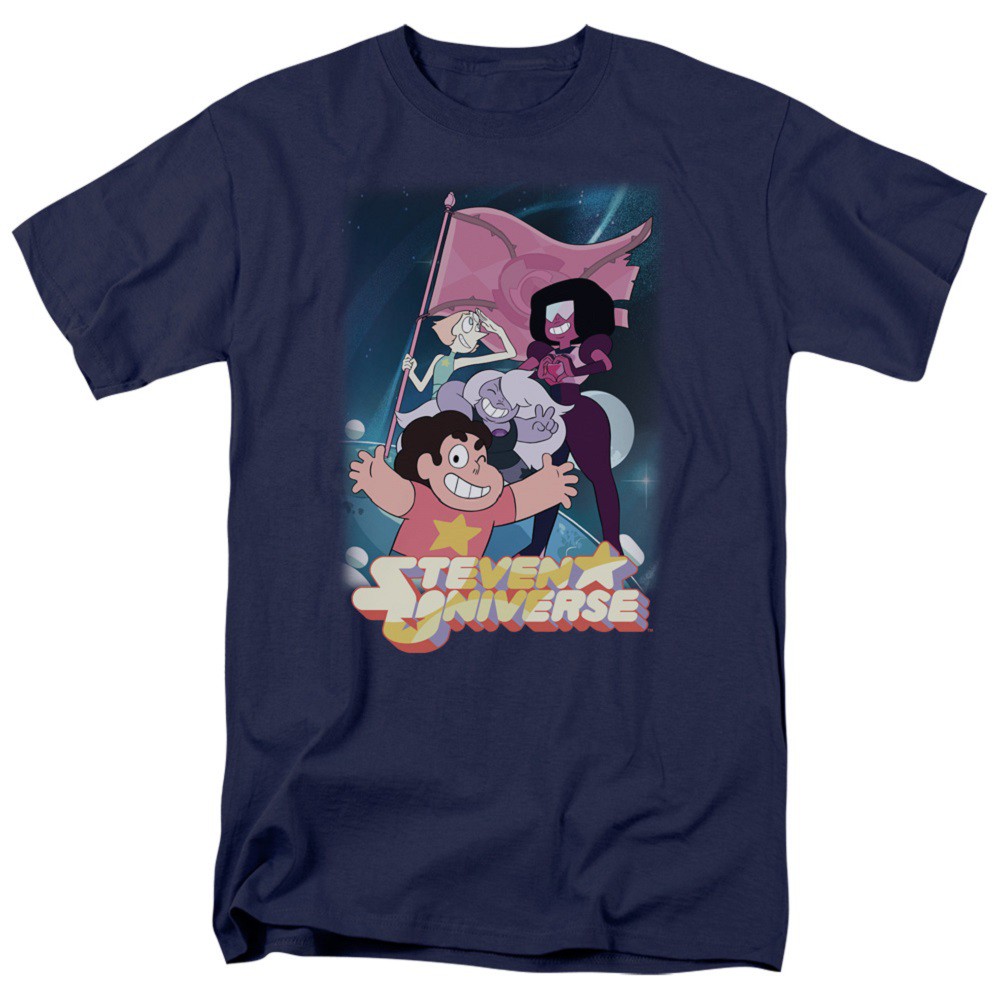 Steven Universe Crystal Gem Flag Tshirt
