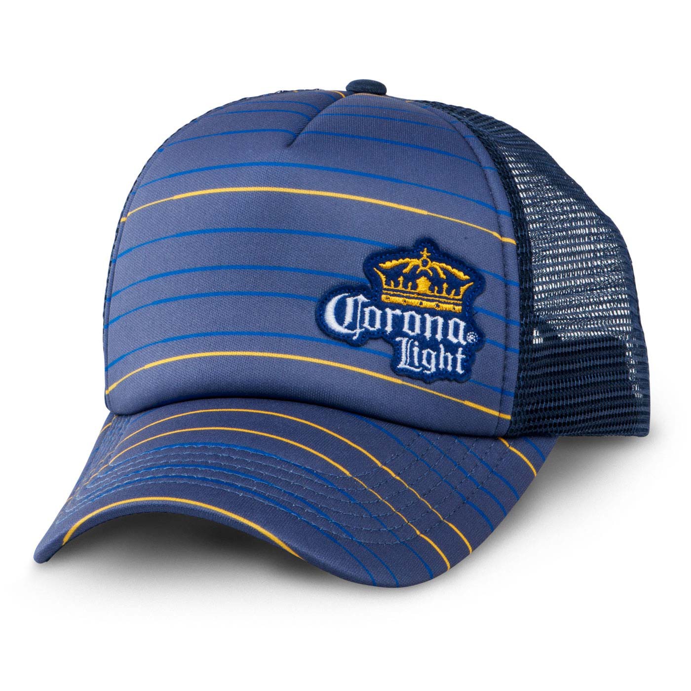 Corona Light Striped Trucker Hat