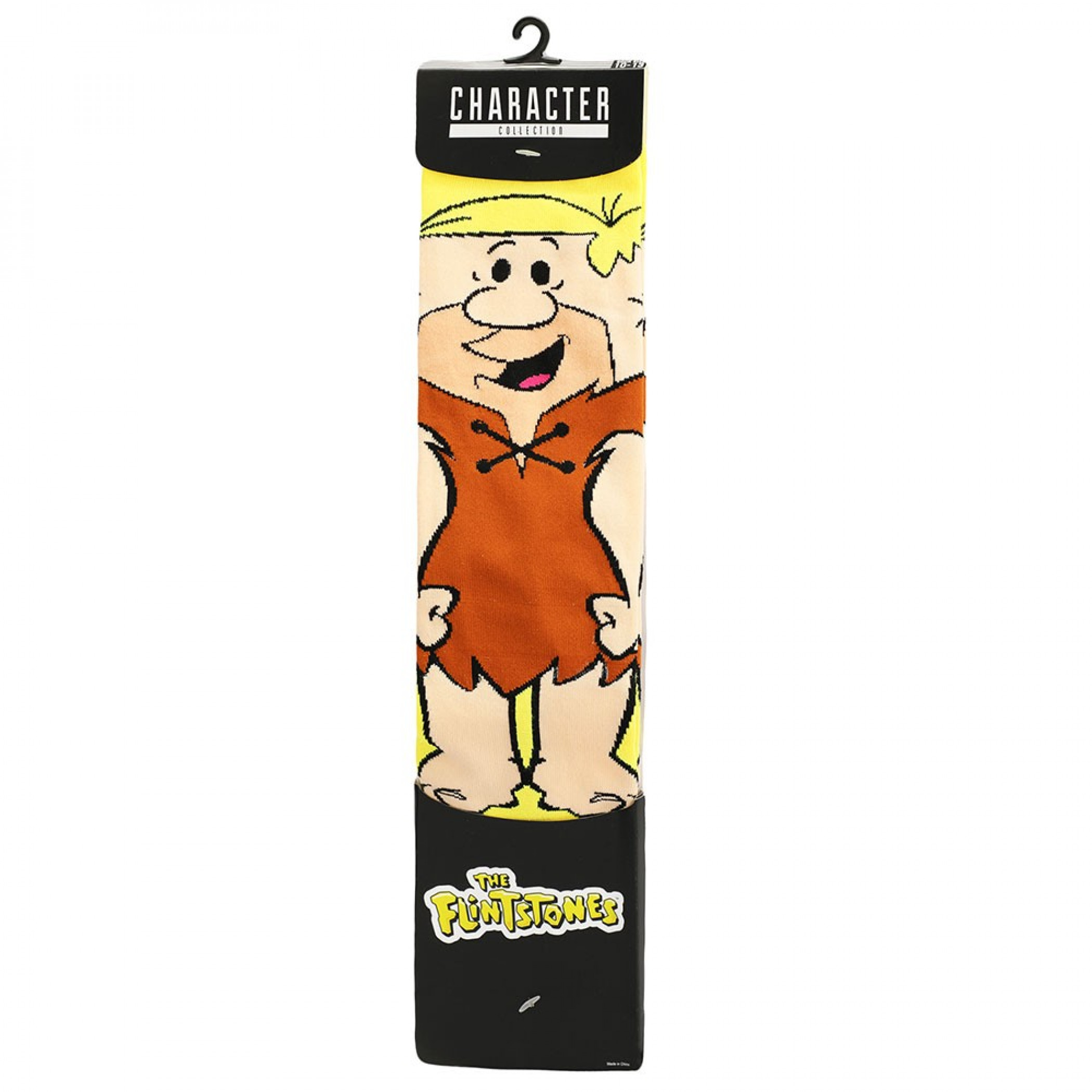 The Flintstones Barney Rubble Character 360 Crew Sock