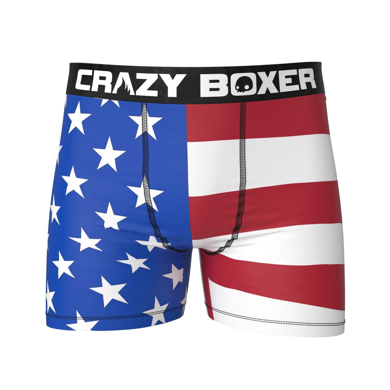 American Flag Patriotic Mens Underwear Boxer Briefs 