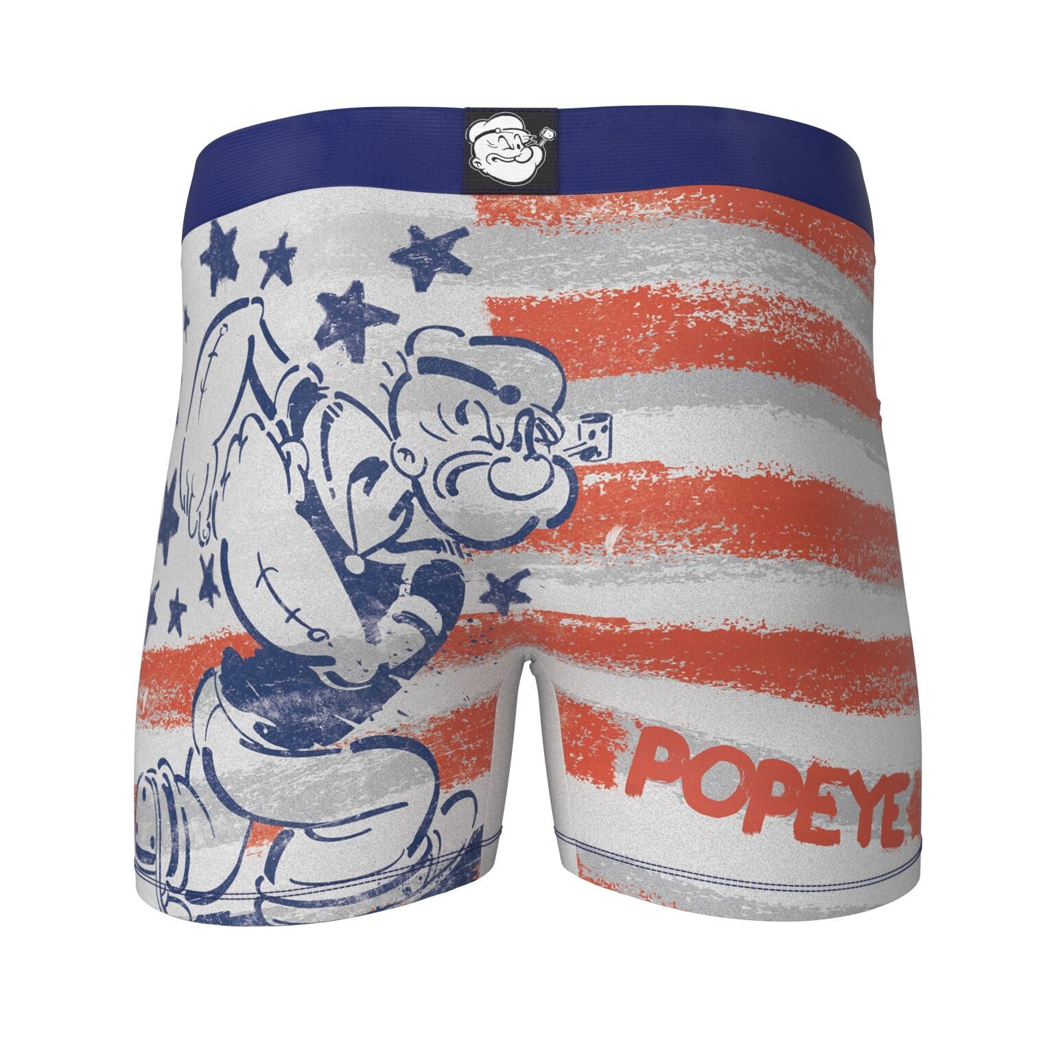 Popeye American Flag Boxer Briefs
