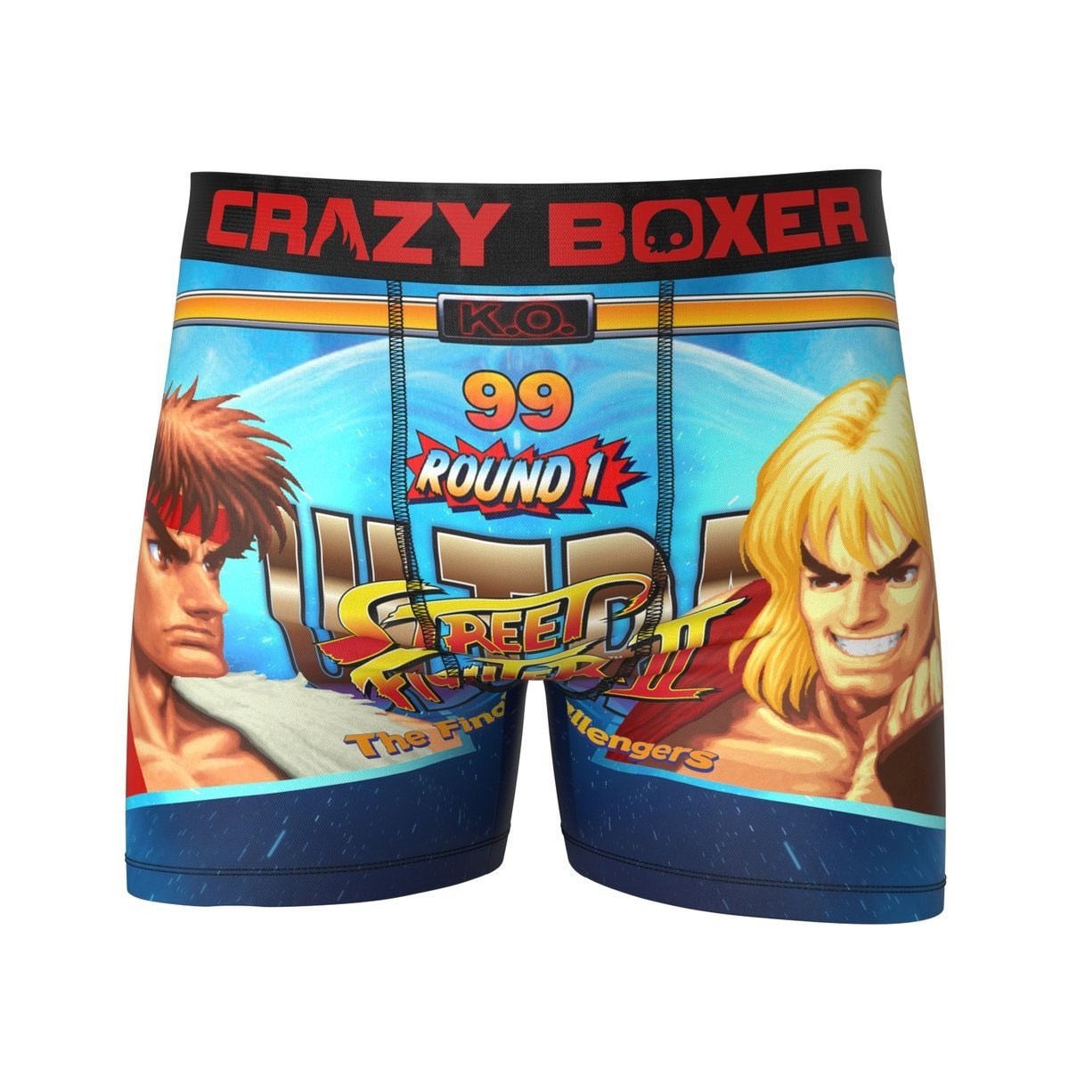 Street Fighter Ken Vs Ryu Men's Boxers