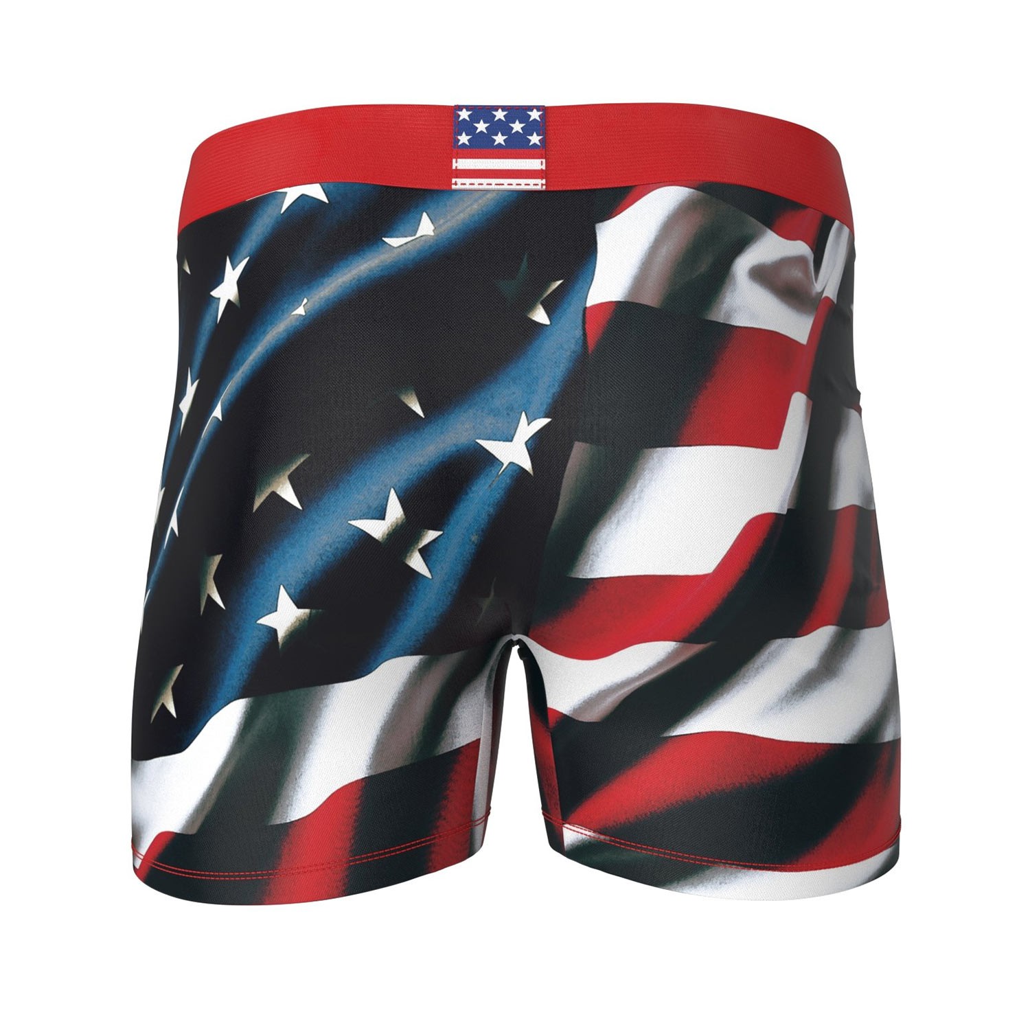 American Flag Patriotic Men's Boxer Briefs