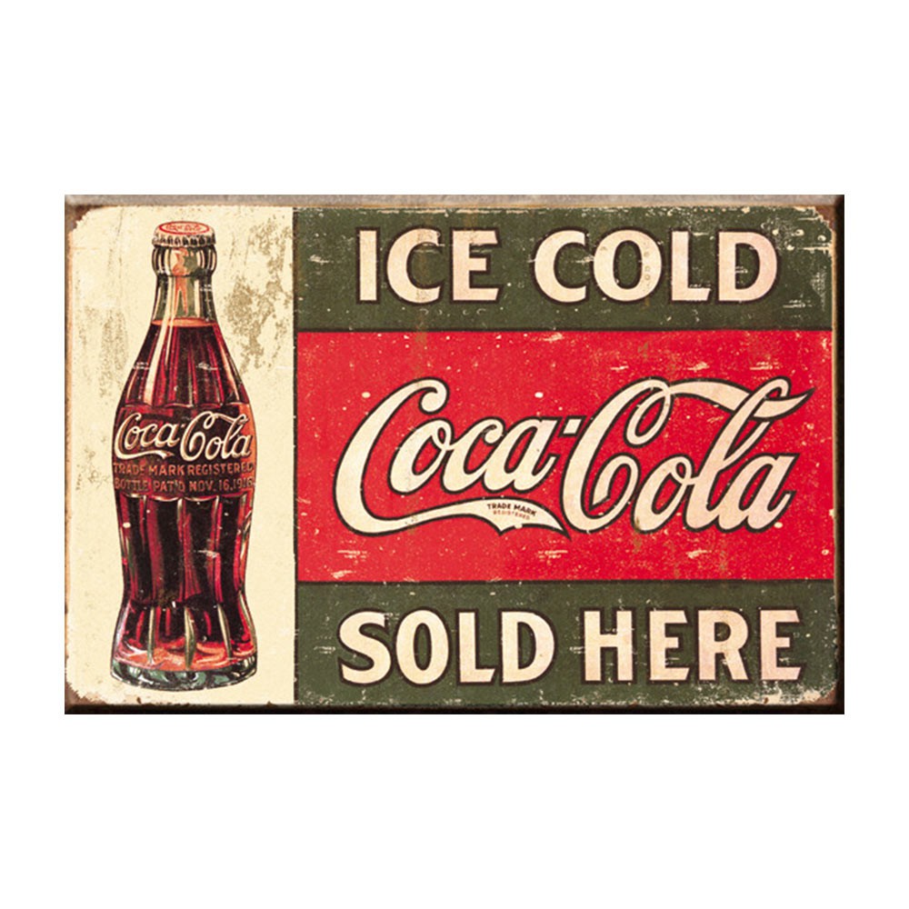Coca-Cola Ice Cold Logo Magnet