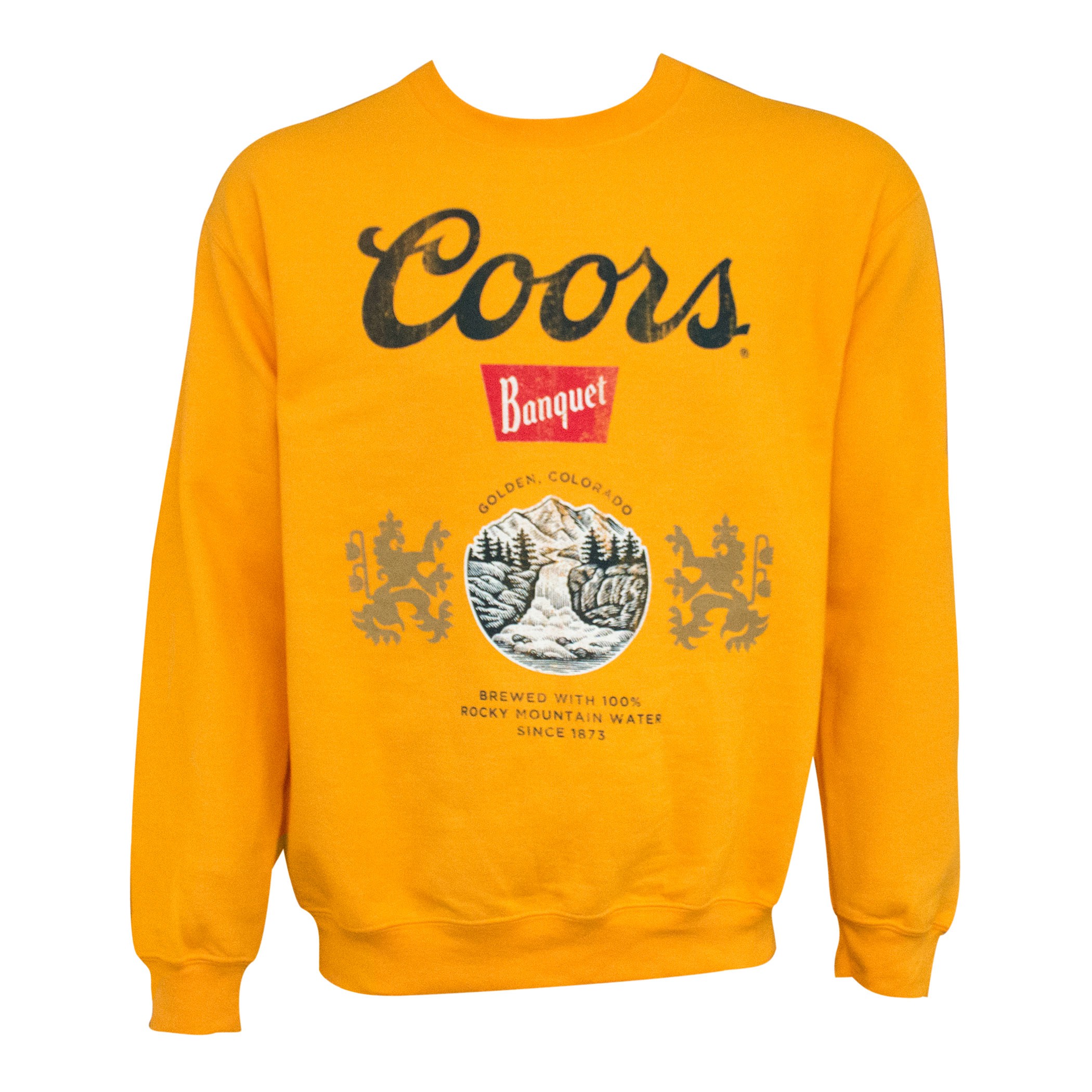 Coors Banquet Golden Crewneck Sweatshirt