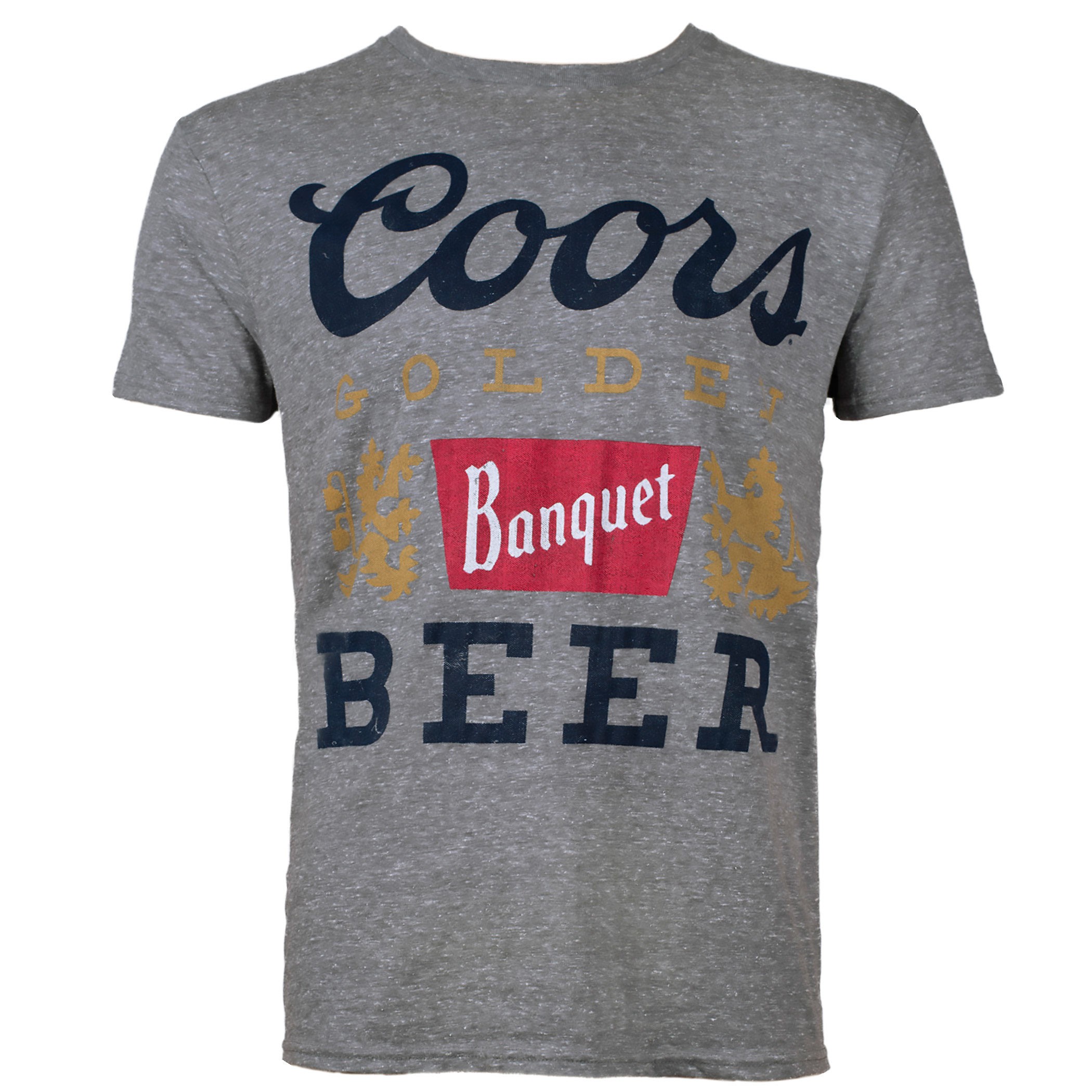 Coors Banquet Beer Gray Men's Tee Shirt