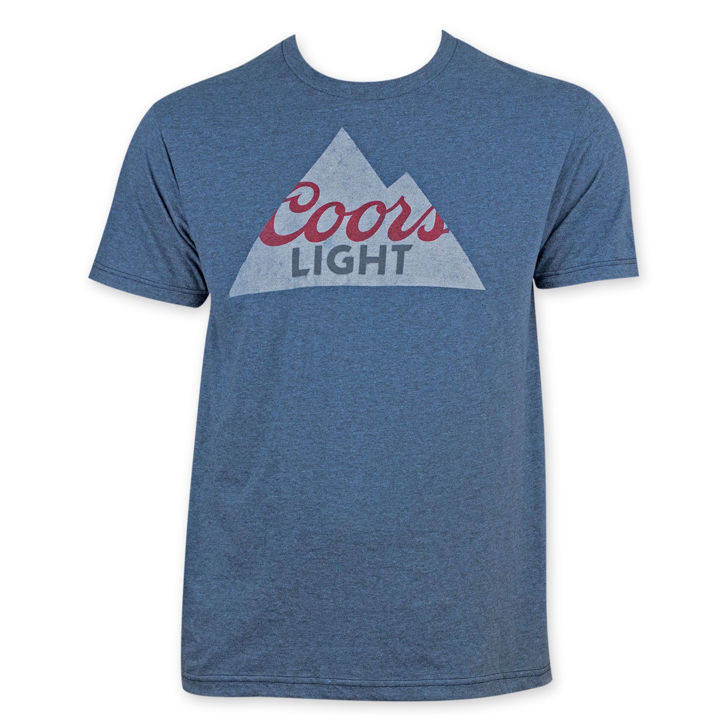 Coors Light Men's Blue Mountain Logo T-Shirt