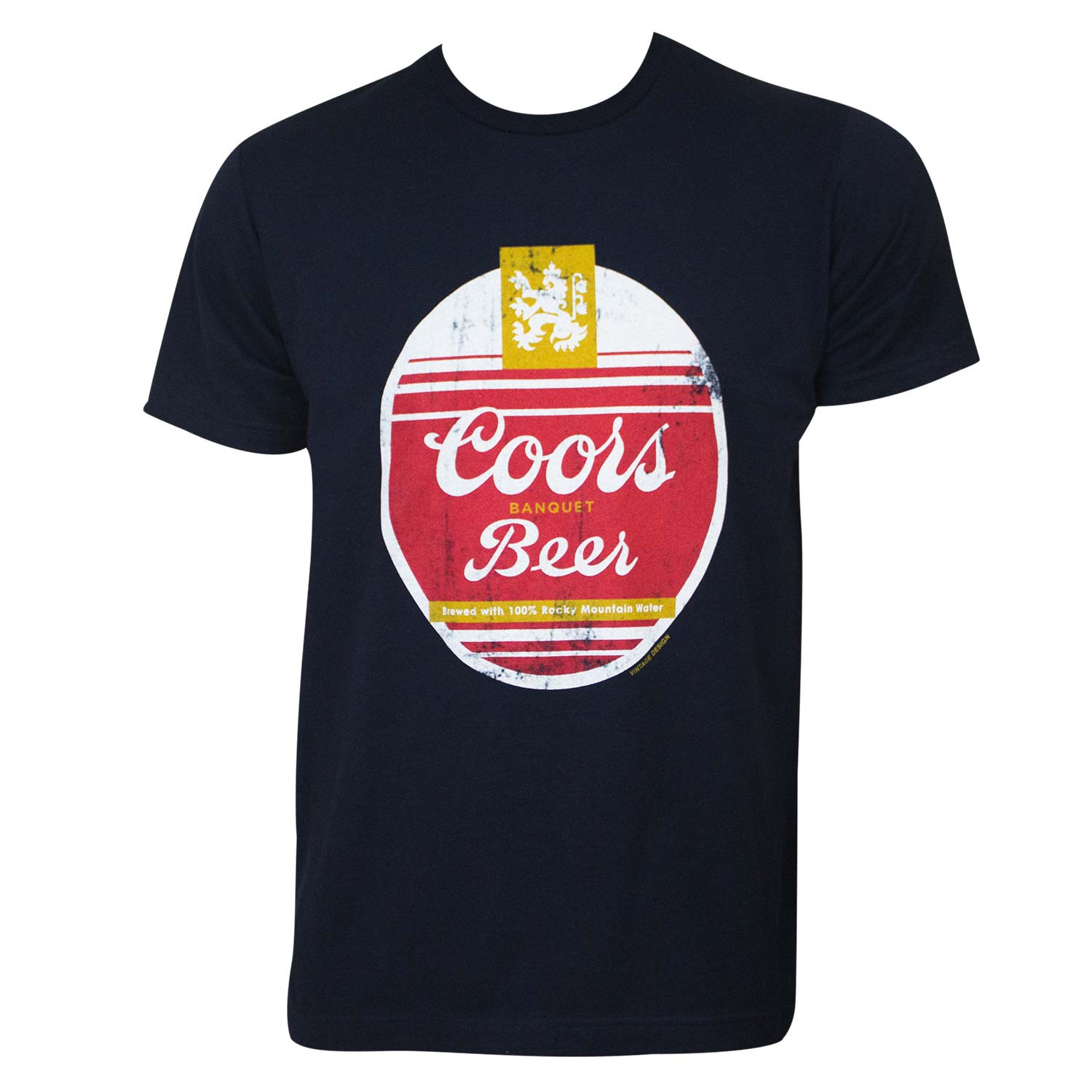 Coors Banquet Vintage Oval Logo Tee Shirt