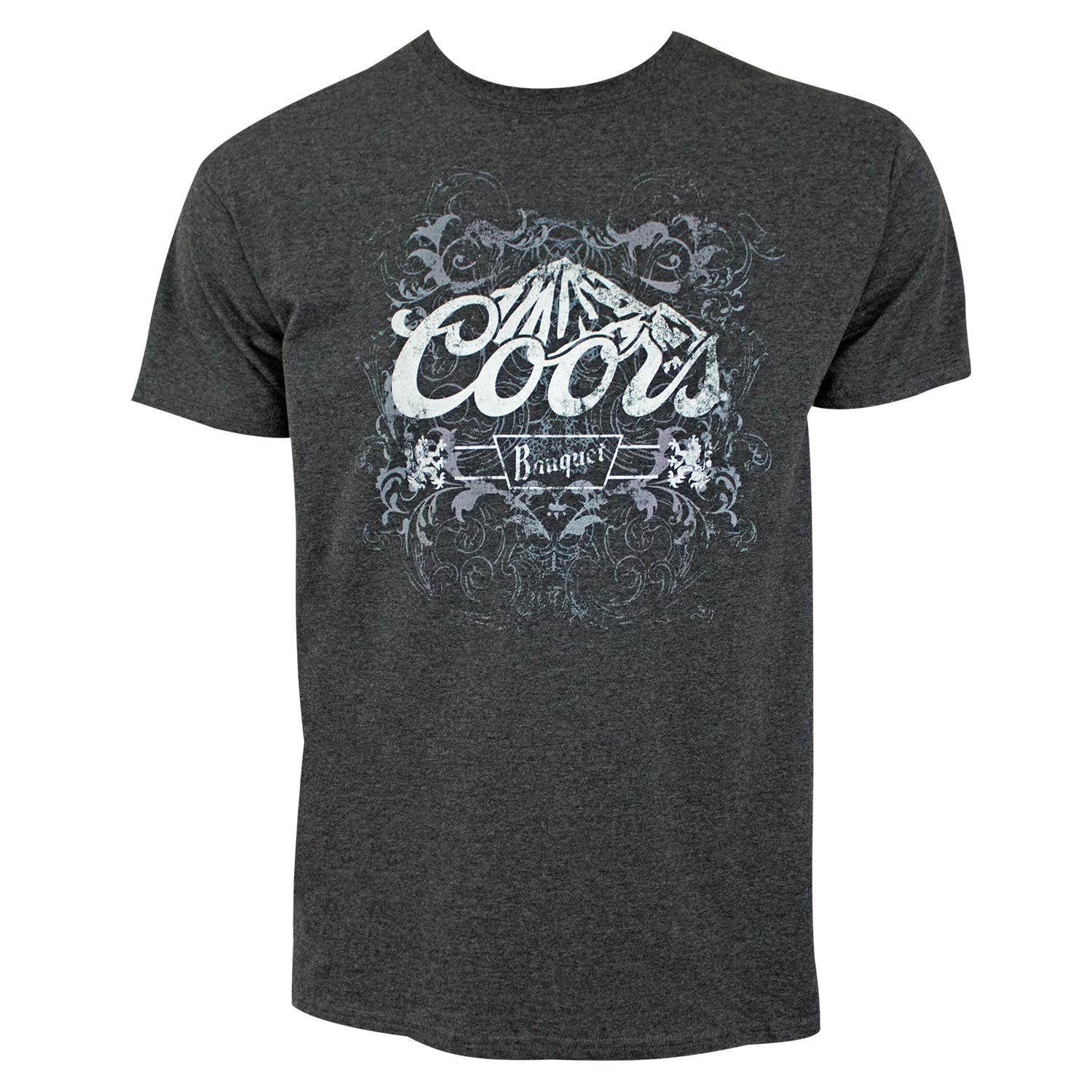 Coors Banquet Mountains Charcoal Gray Men's T-Shirt