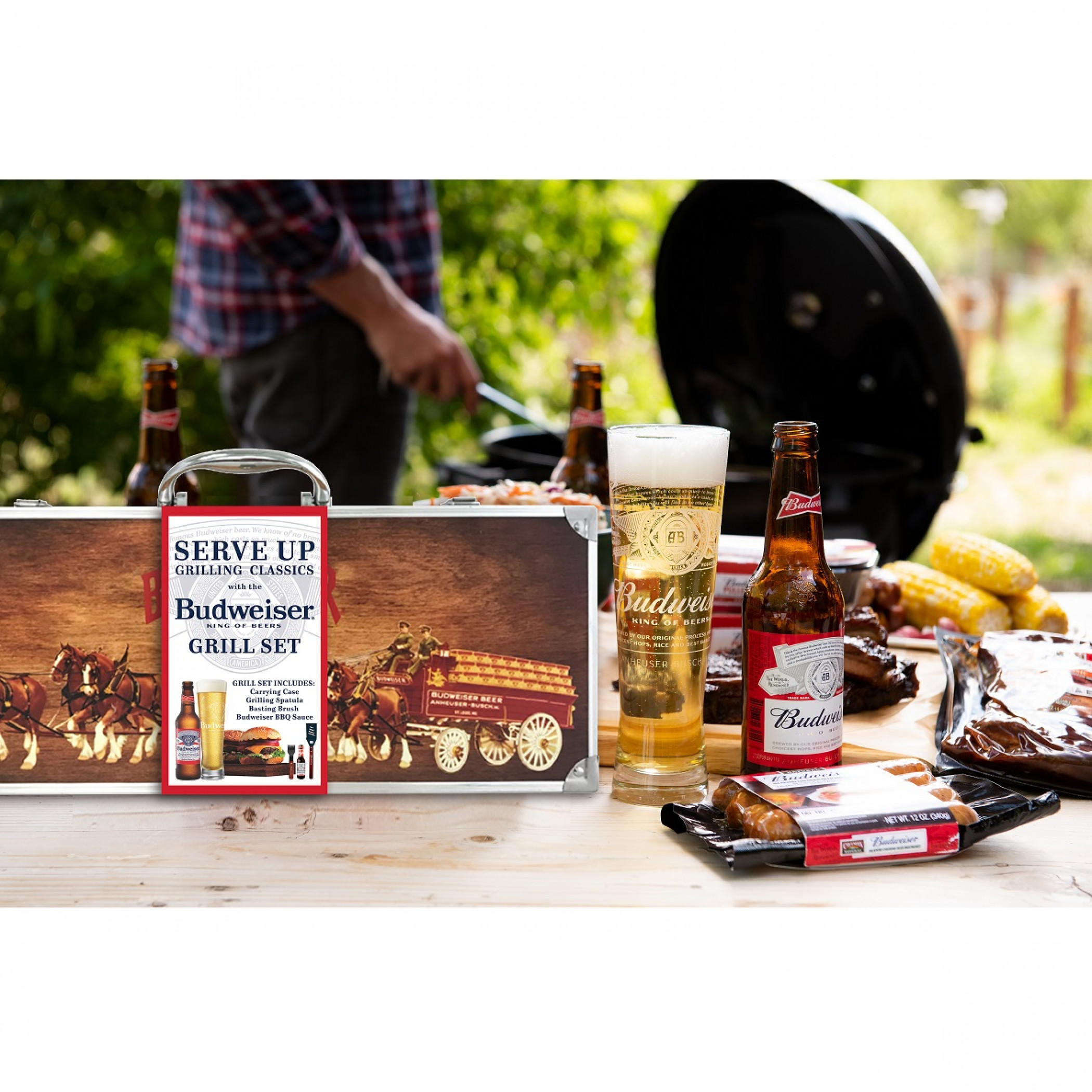 Set Ustensile Barbecue Budweiser Officiel: Achetez En ligne en Promo