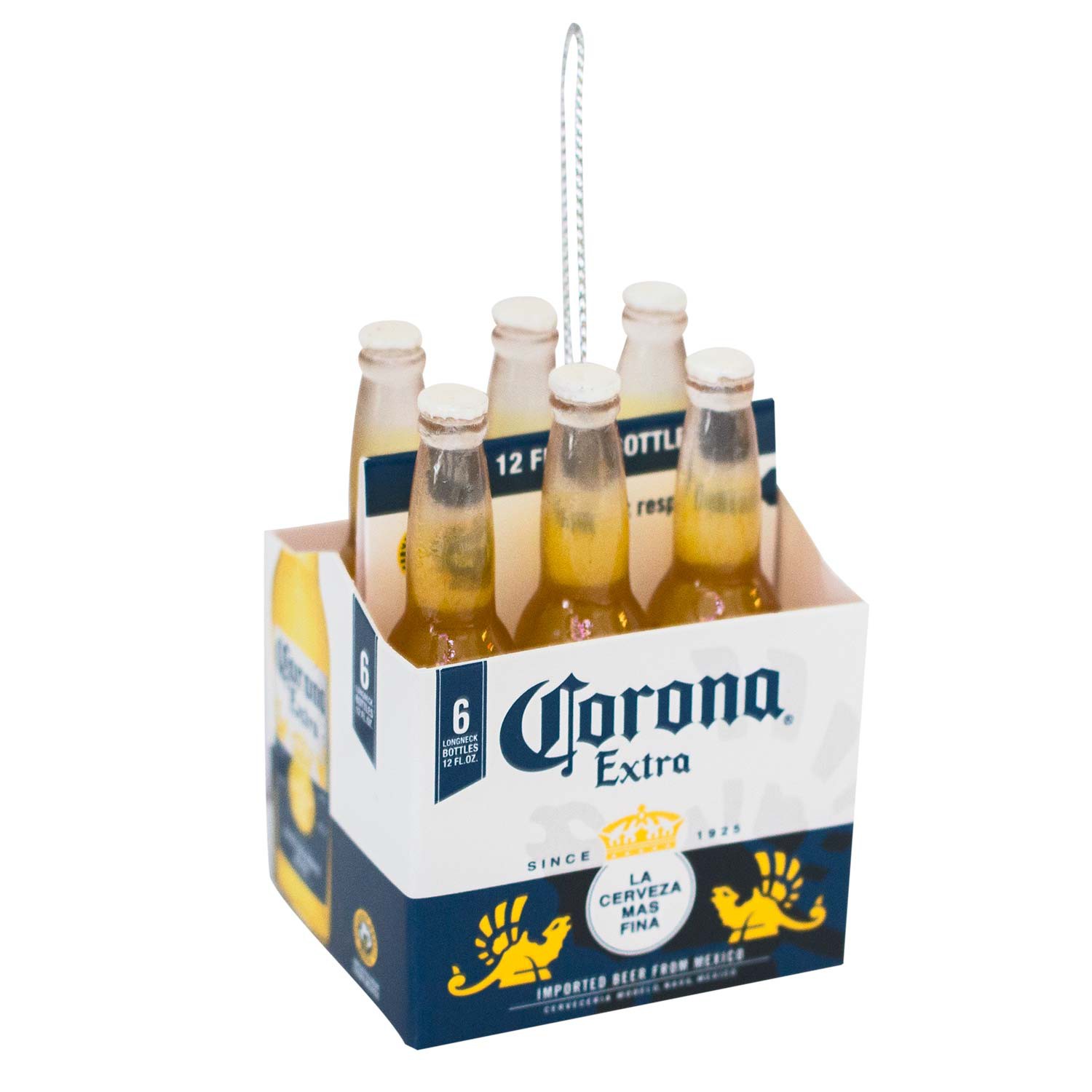Corona Extra Bottle Six Pack Ornament