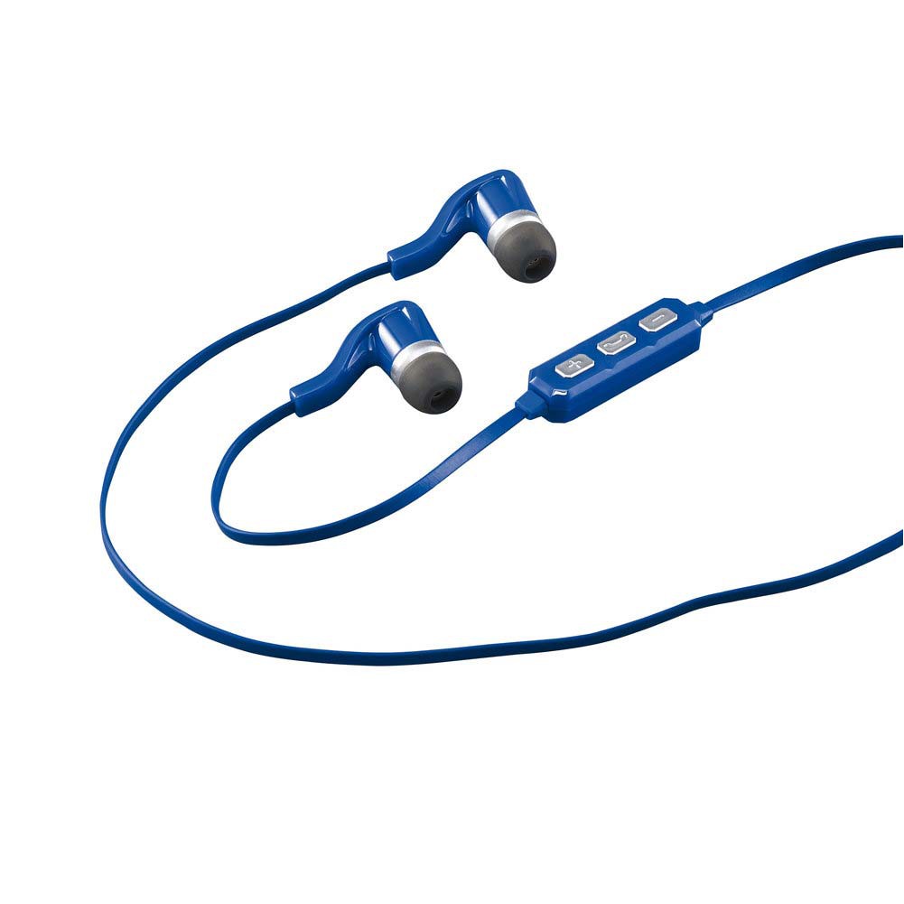 Corona Wireless Bluetooth Blue Earbud Headphones