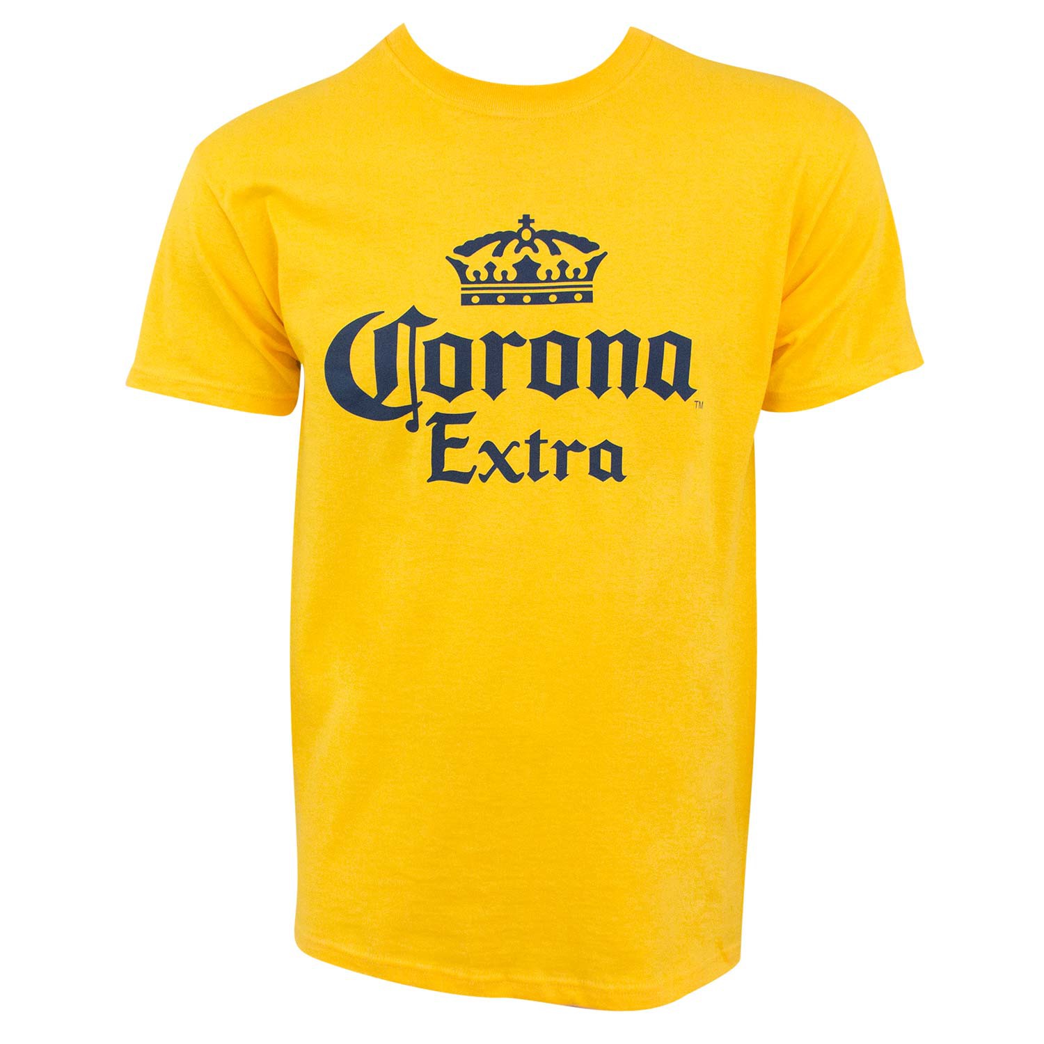 Corona Extra Logo Yellow Men's T-Shirt