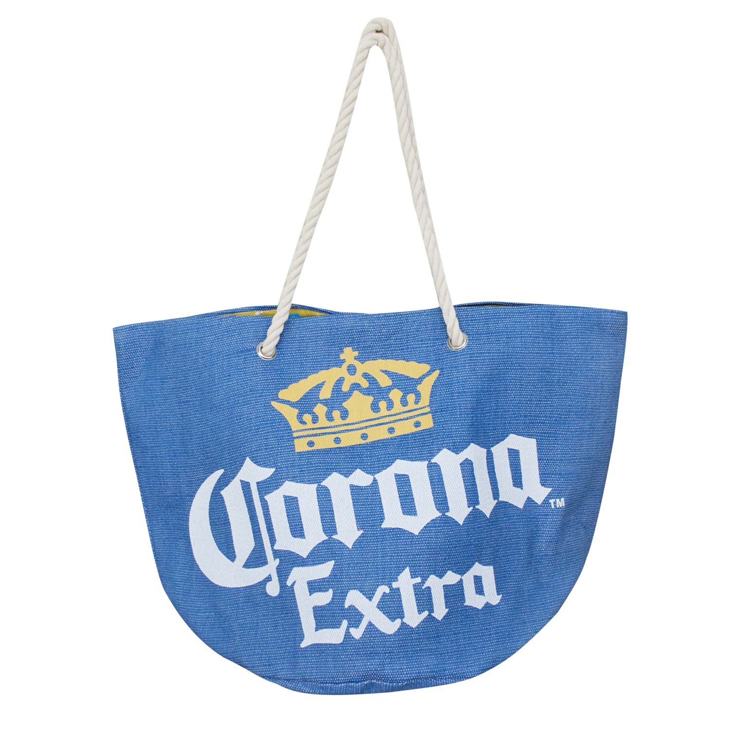 Corona Extra Blue Beach Tote Bag