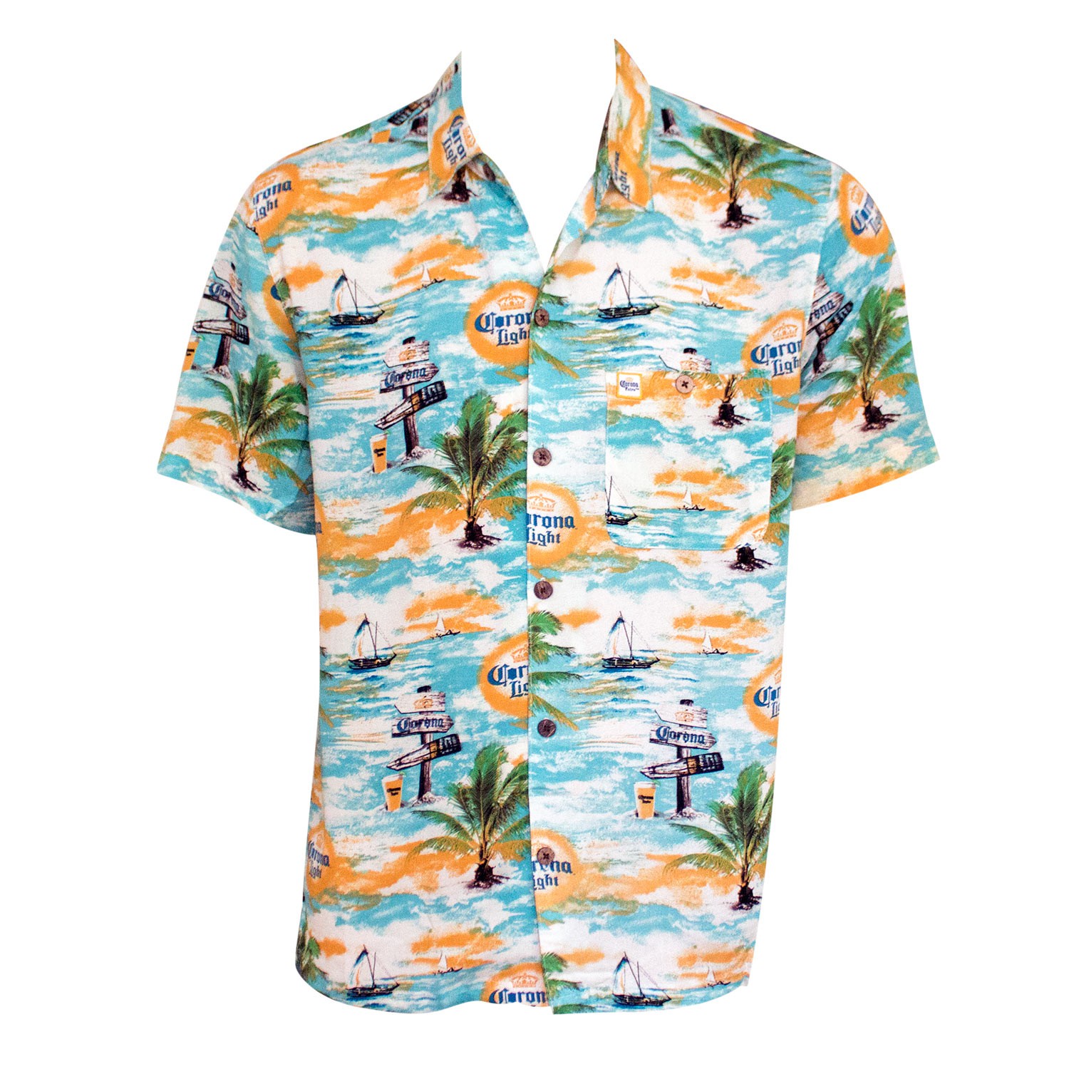 BLUE MOON Beer Hawaiian Shirt for Men