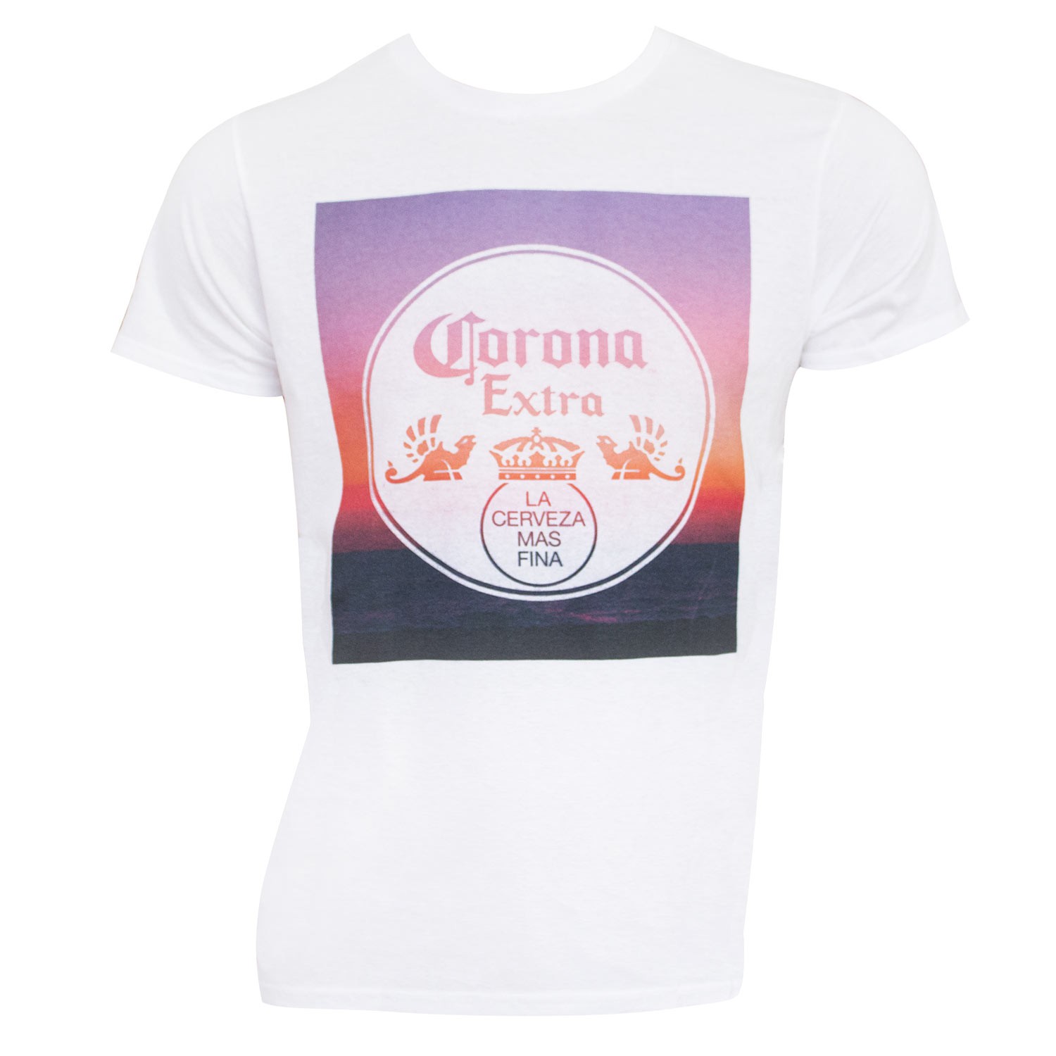 Corona Extra Sunset White Tee Shirt