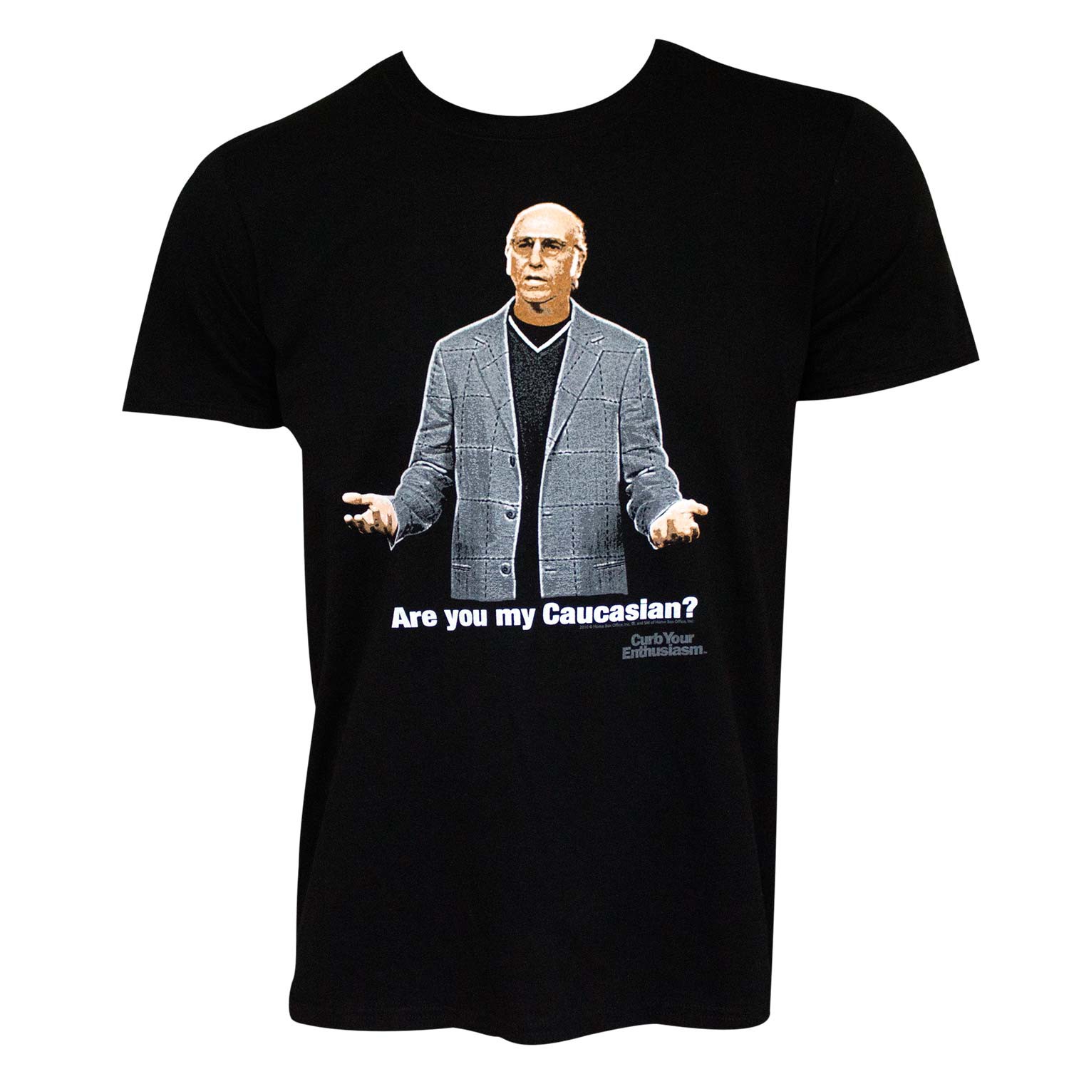 Curb Your Enthusiasm Are You My Caucasian Black Tee Shirt