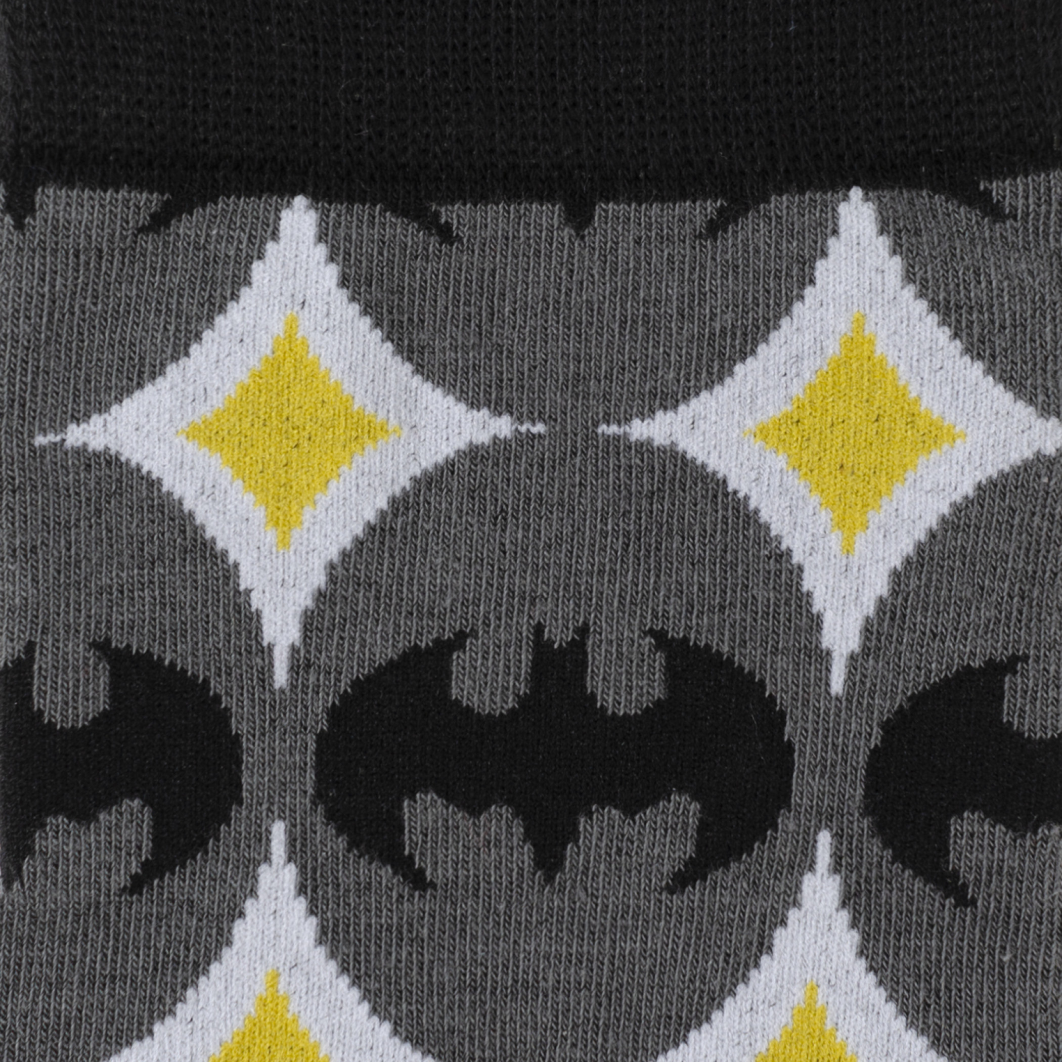 Batman Circle Logo Pattern Dress Socks