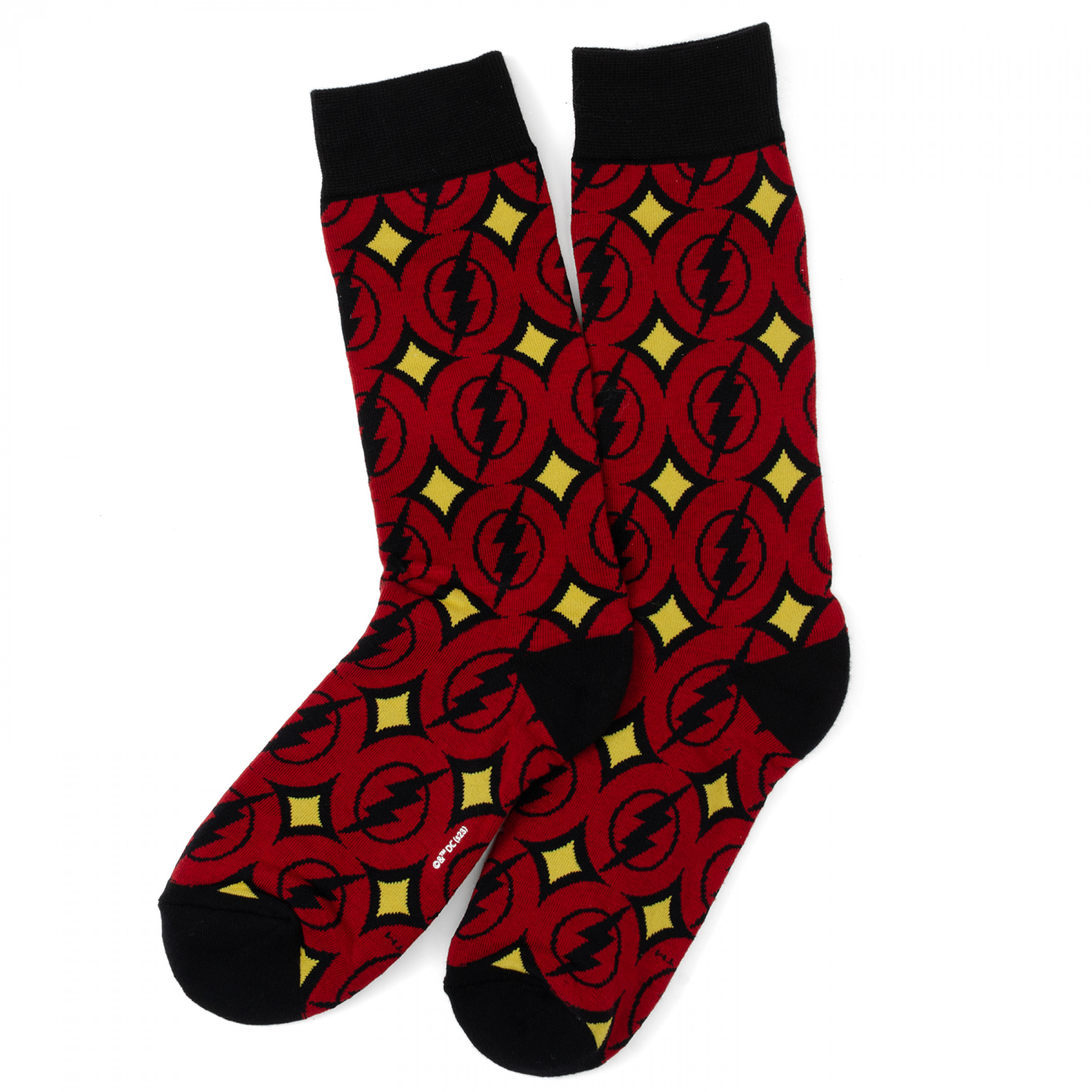 The Flash Circle Logo Pattern Dress Socks