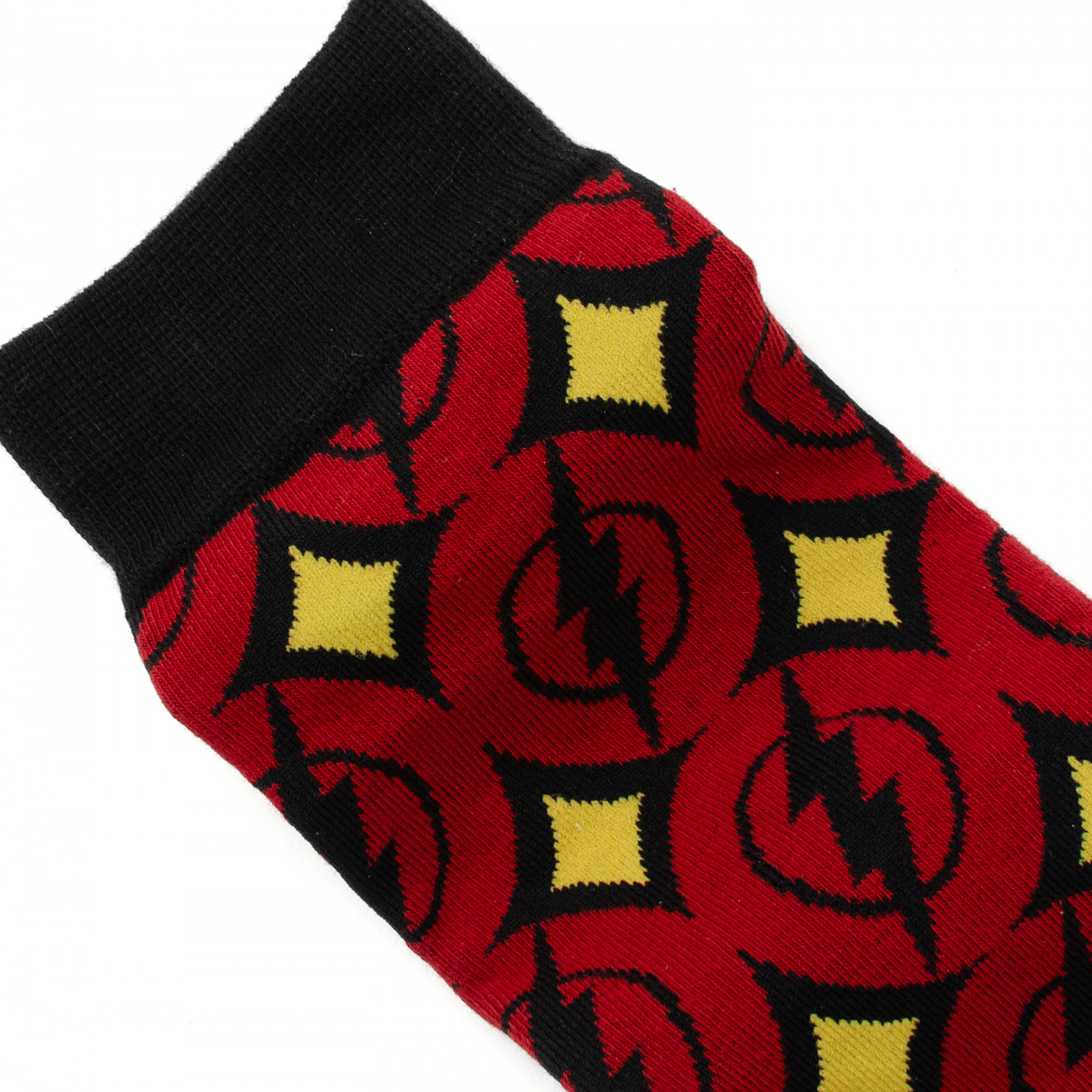 The Flash Circle Logo Pattern Dress Socks