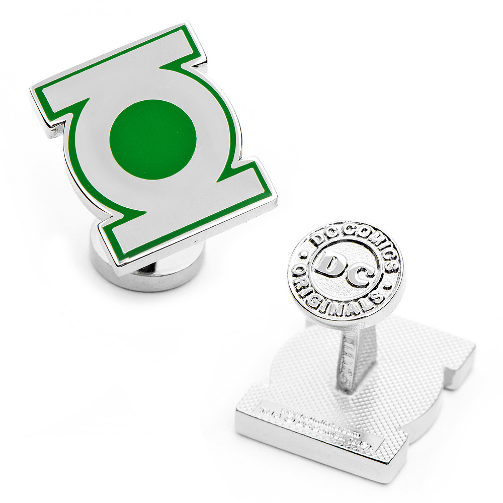 Green Lantern Symbol Cufflinks