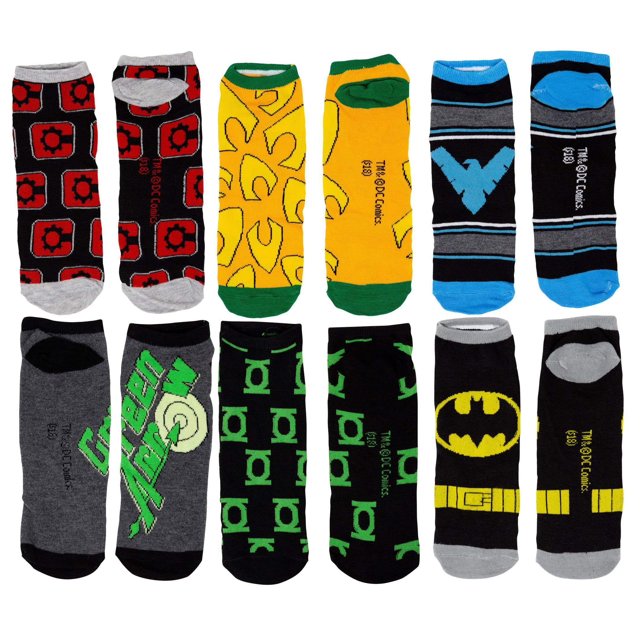 DC Comics 12 Pairs of Socks Gift Giving Box